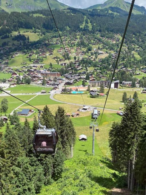 1 room apt, kitchen, patio, in beautiful chalet