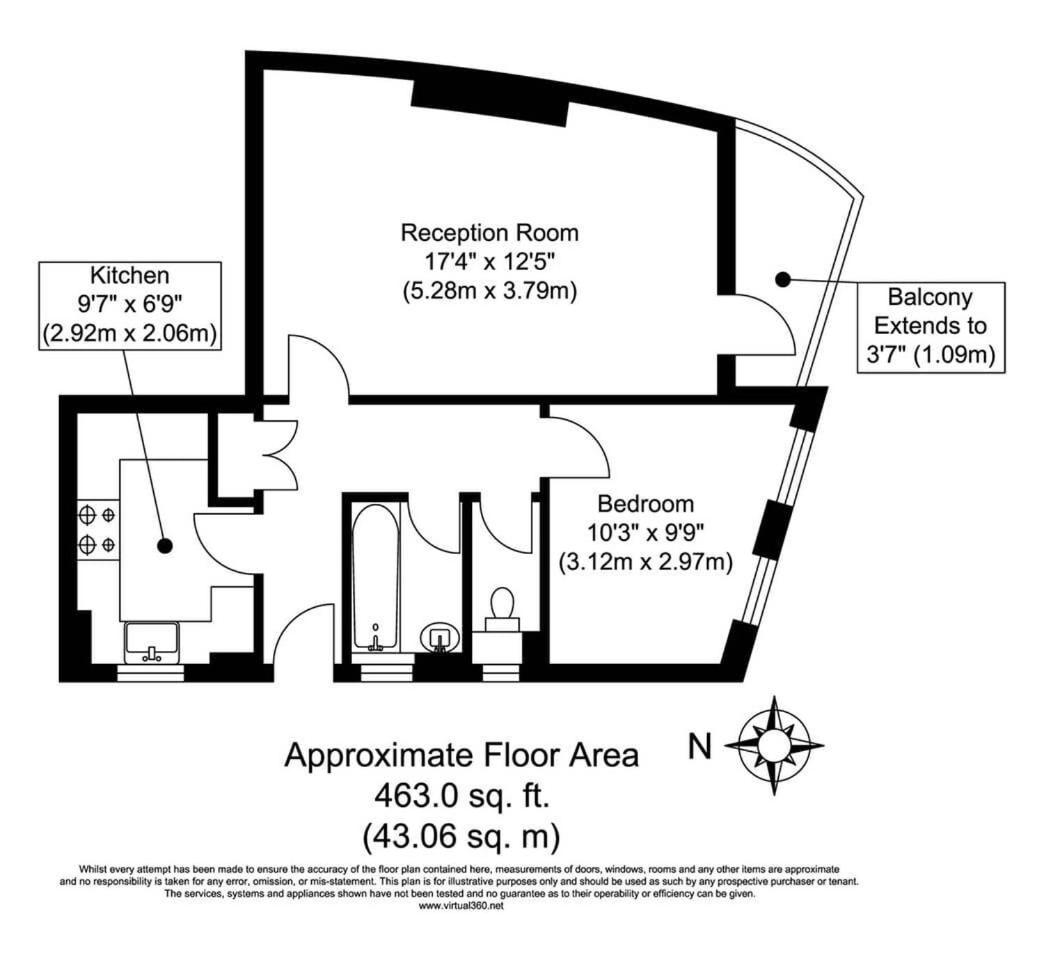 Central Camden Flat With Terrace For 4 People