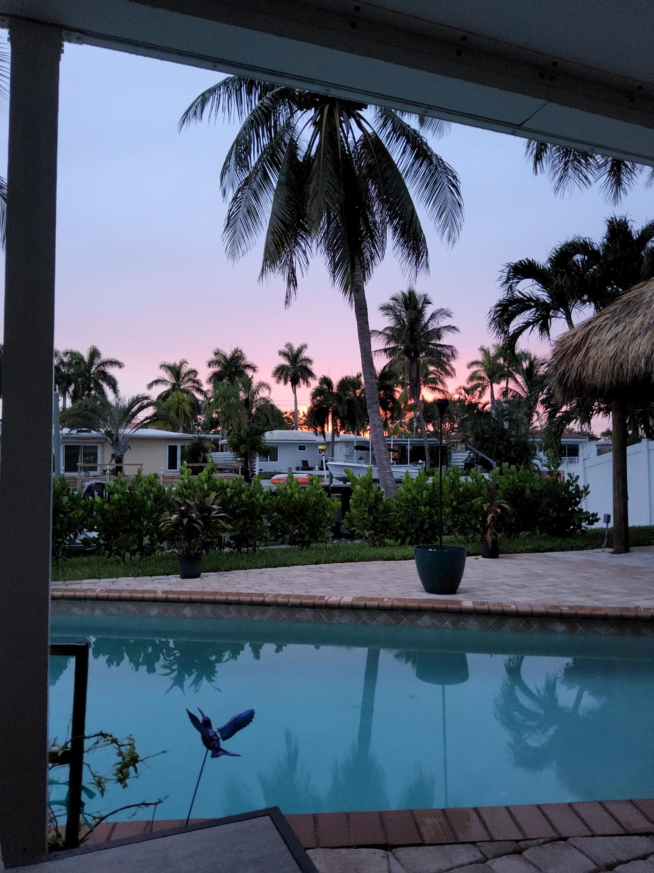 Tiki Pool Water Front Paradise