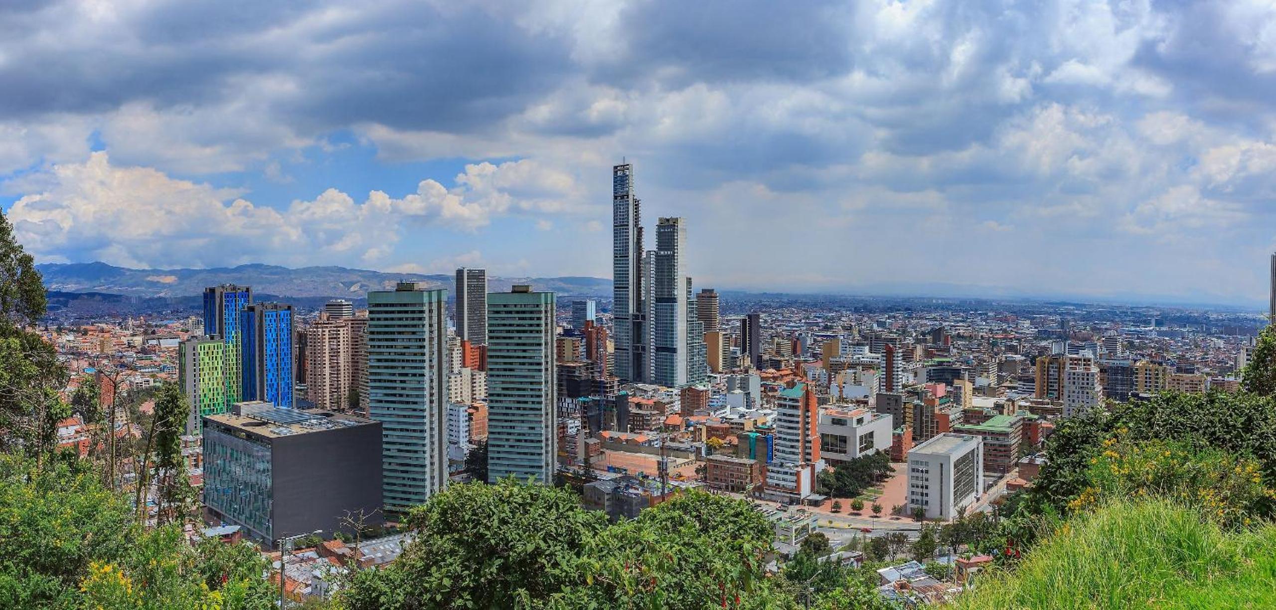 Apartaestudios con vista en el centro de Bogotá