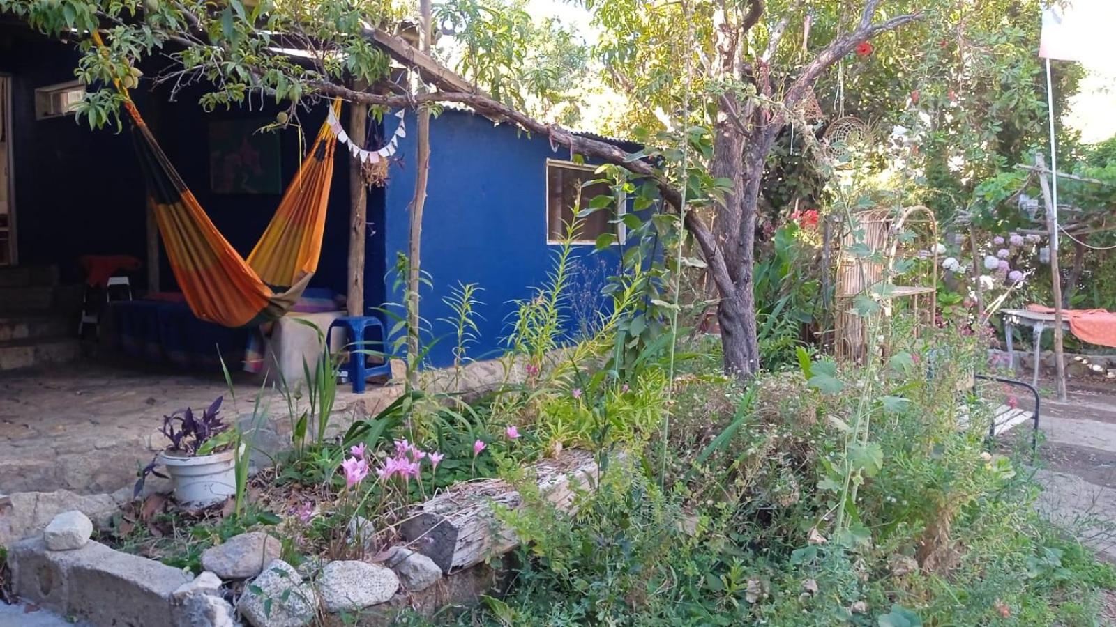 Cabaña azul