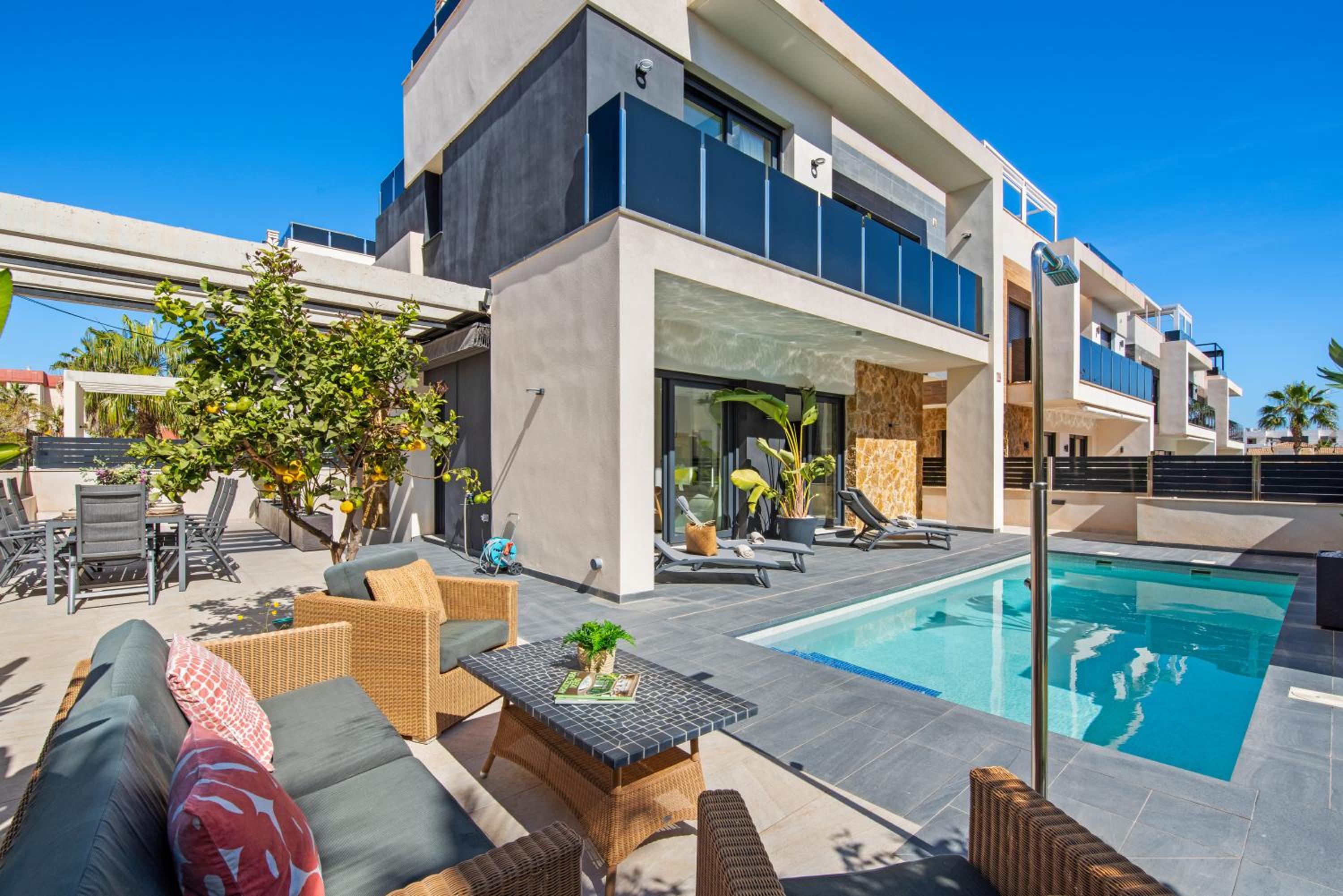 Luxury Villa with Private Swimming Pool in Cabo Roig