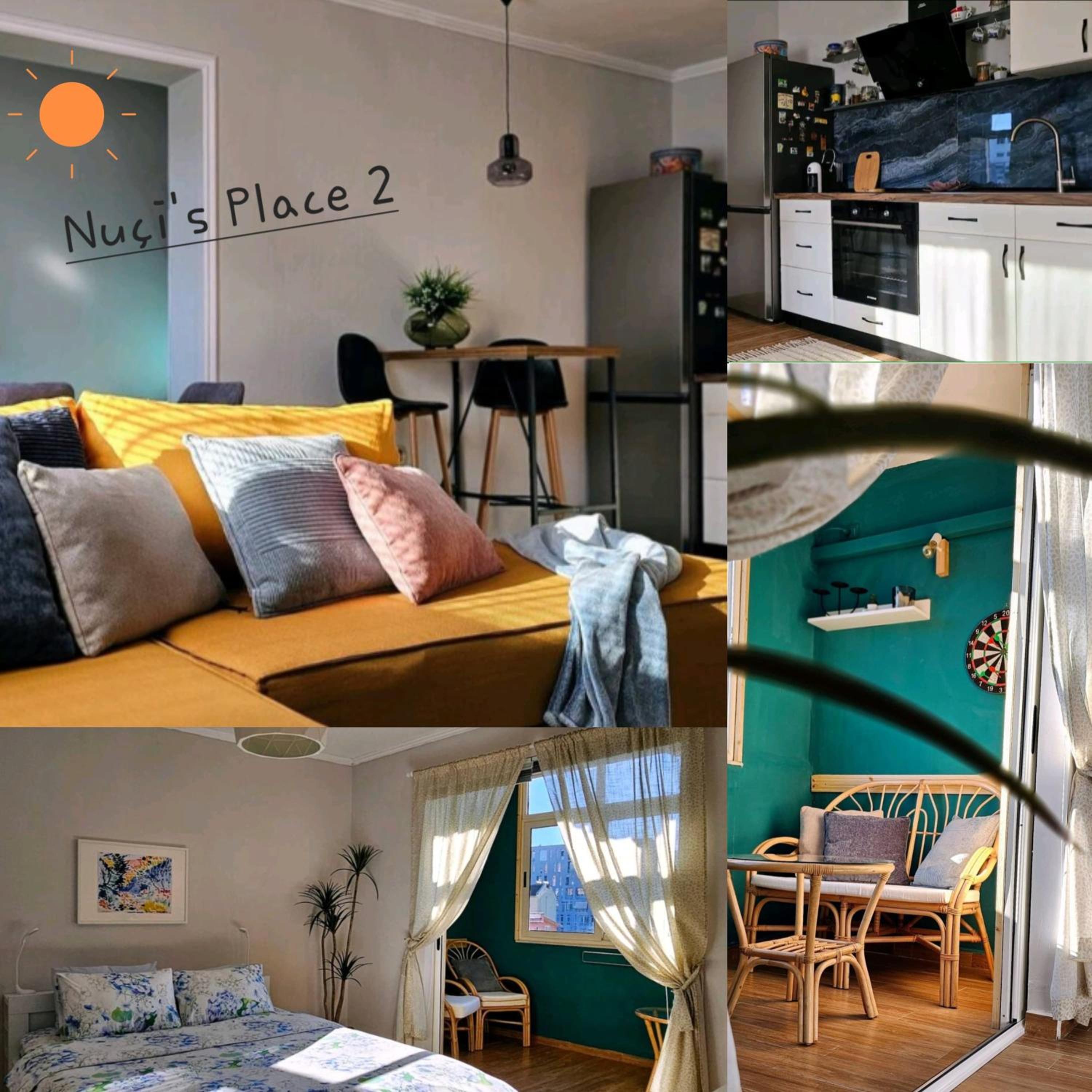 Nuçi's Place Lovely apt with balcony 15 min from Blloku