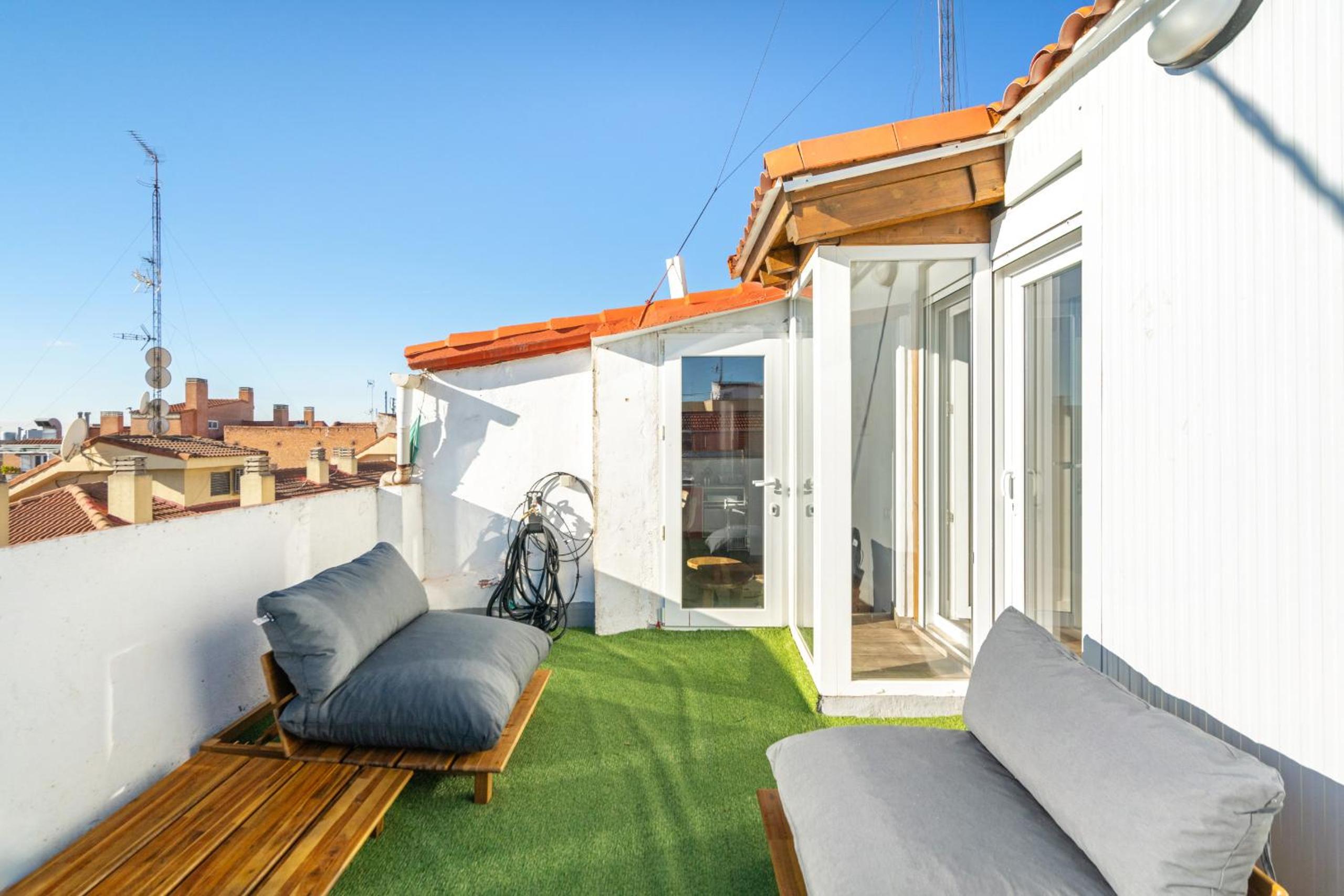 atico con terraza en lavapies