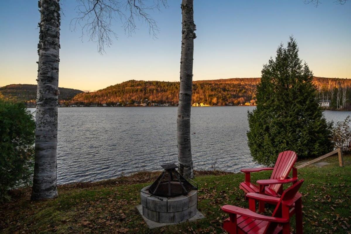 FRONT LAKE hot tub with sunset ski and slide 8p