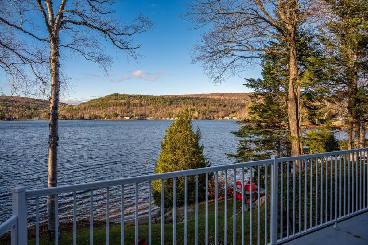 FRONT LAKE hot tub with sunset ski and slide 8p