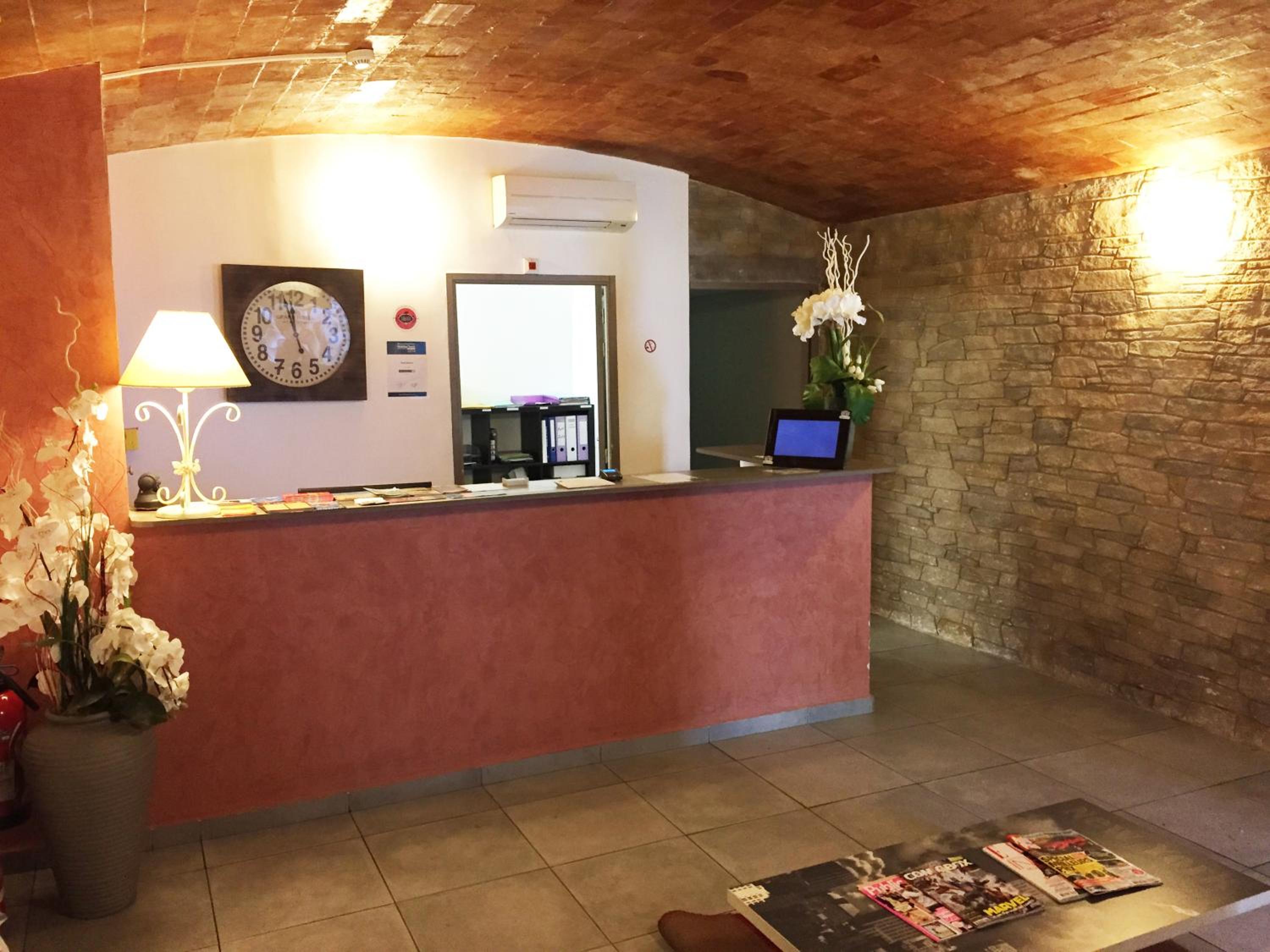 hotel reception