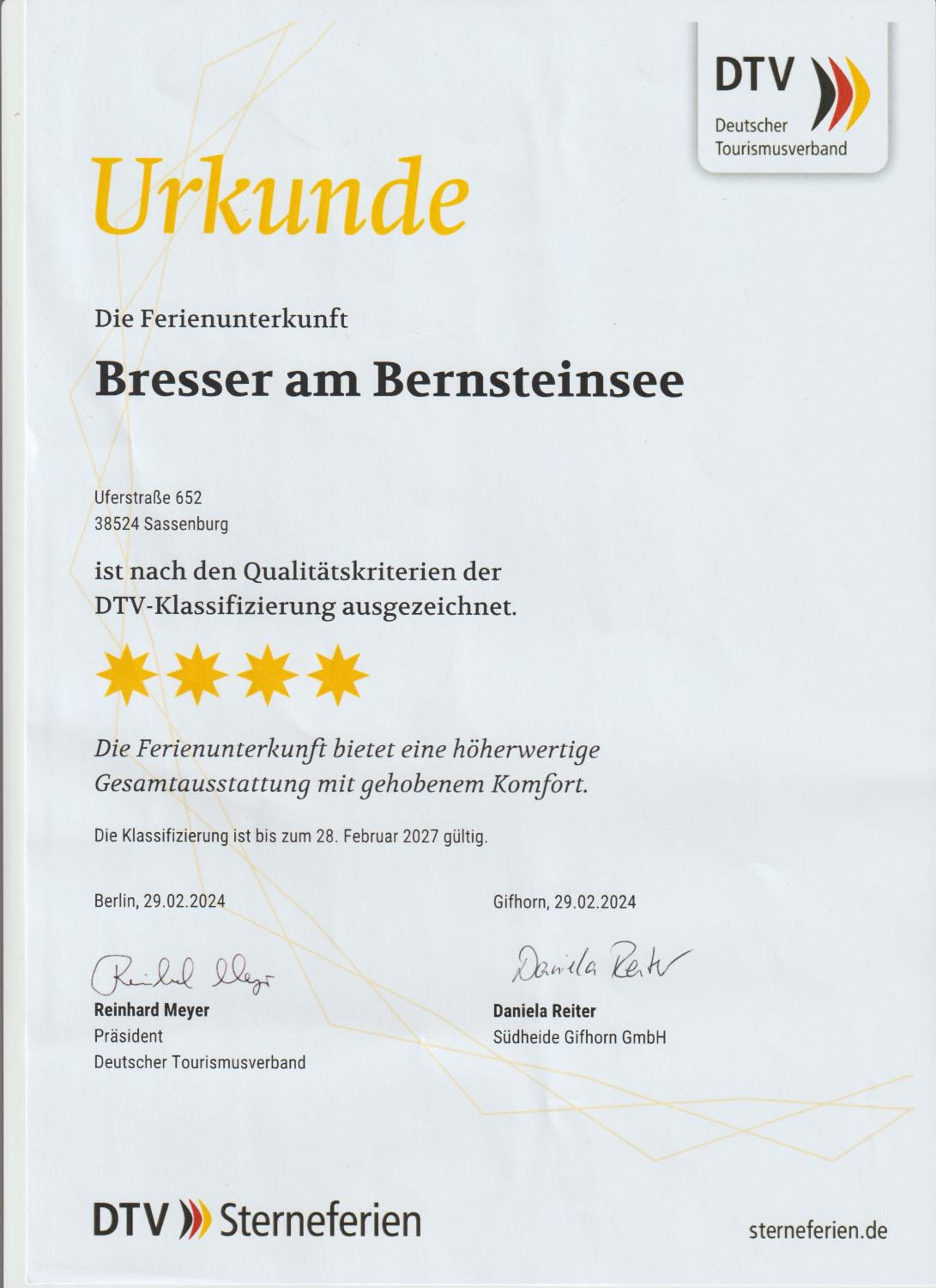 Ferienwohnung Bresser Bernsteinsee