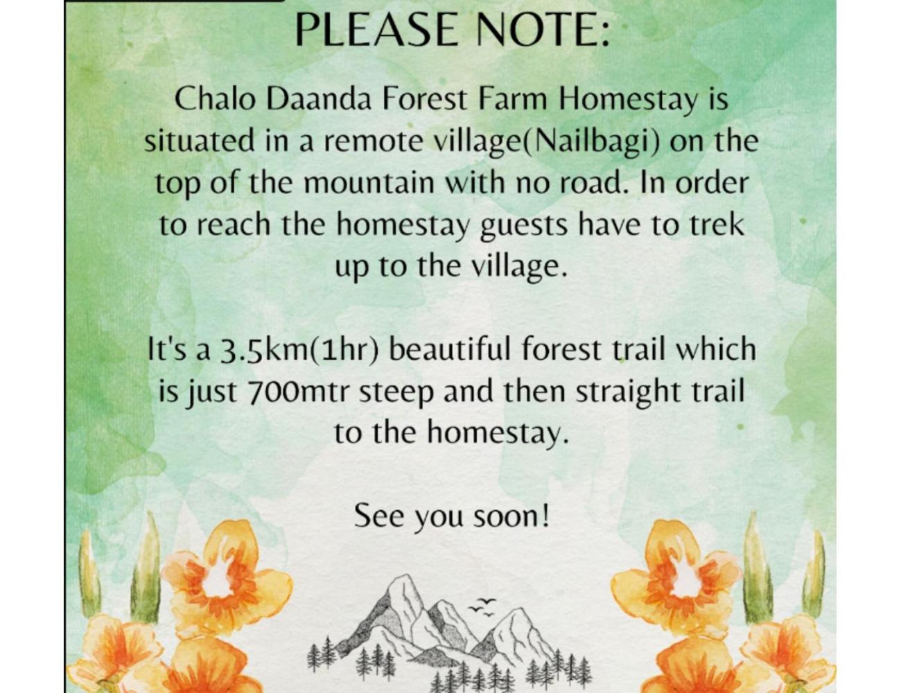 Chalo Daanda Forest Farm, Chamba view 3