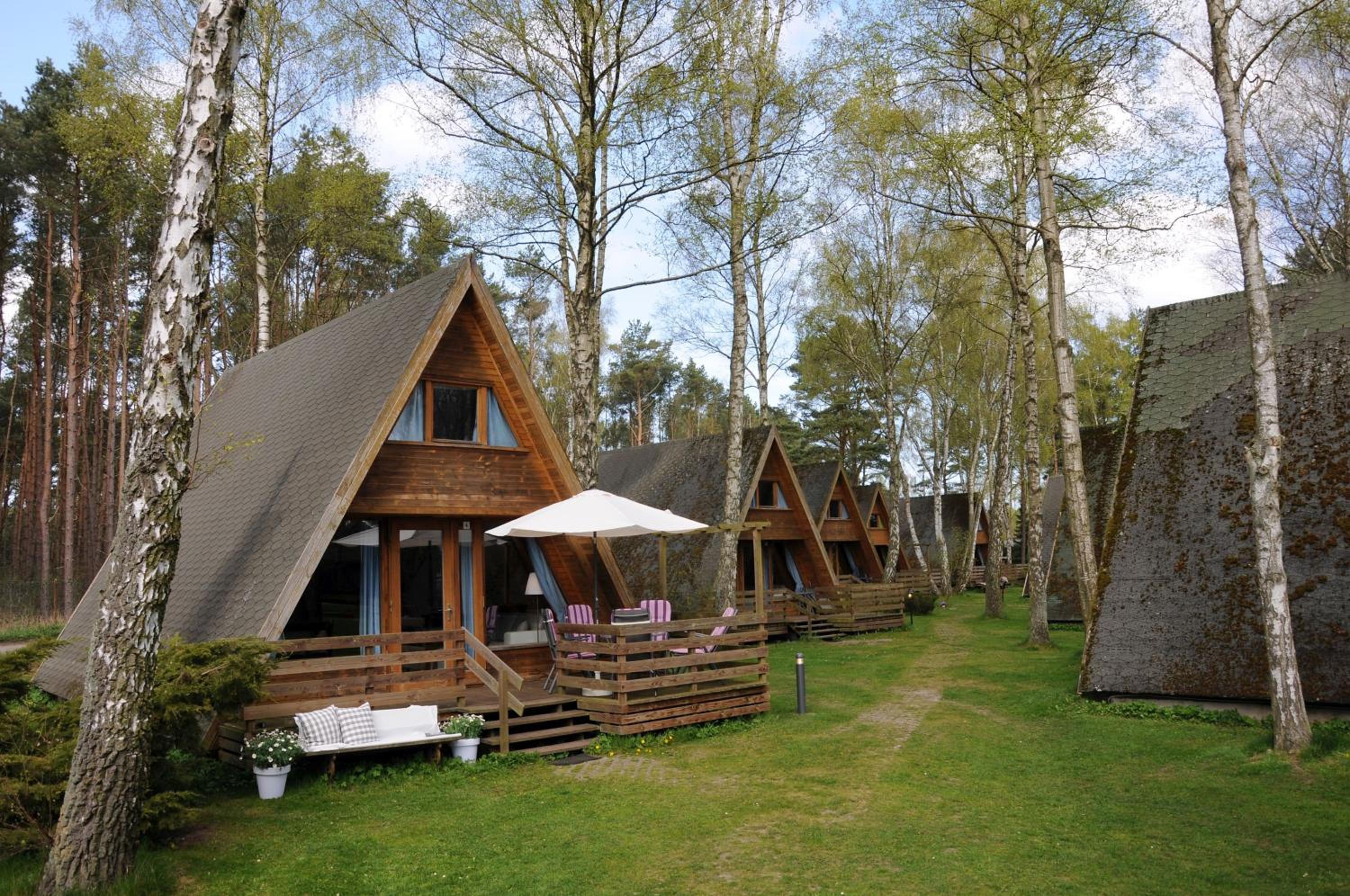 Zinnowitz, Finnhütte am Ostseestrand