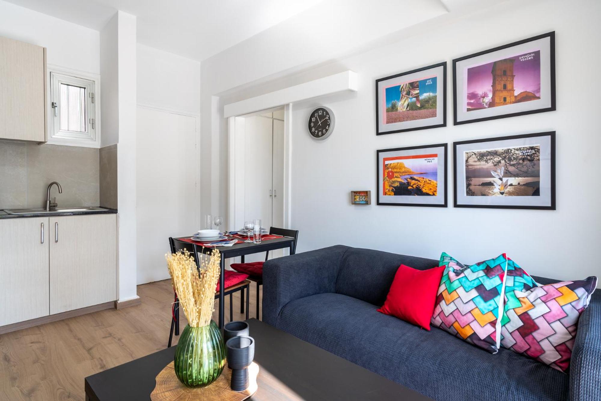 Radiant 1-Bedroom Apartment in Larnaca