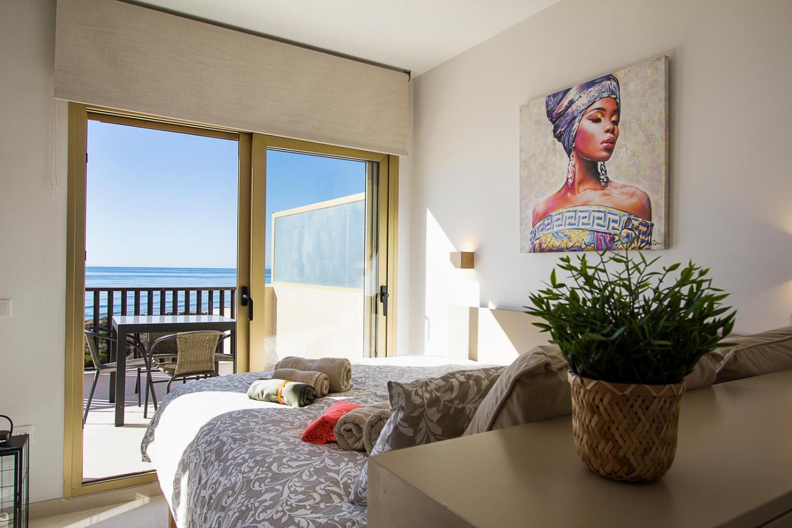 Beach front Studio in Elviria