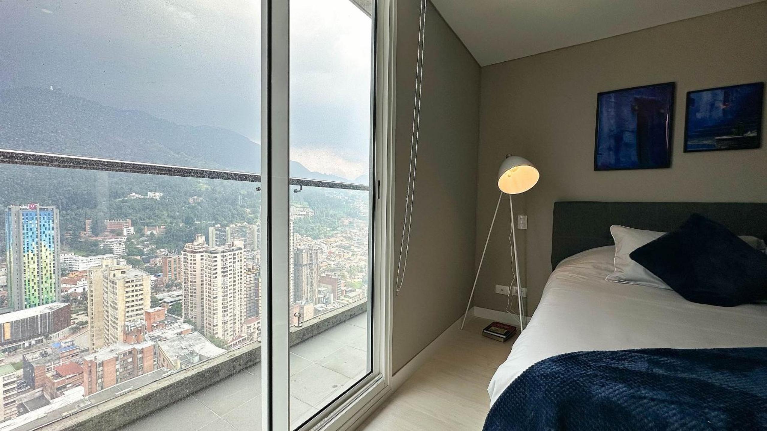 Apartaestudios con vista en el centro de Bogotá