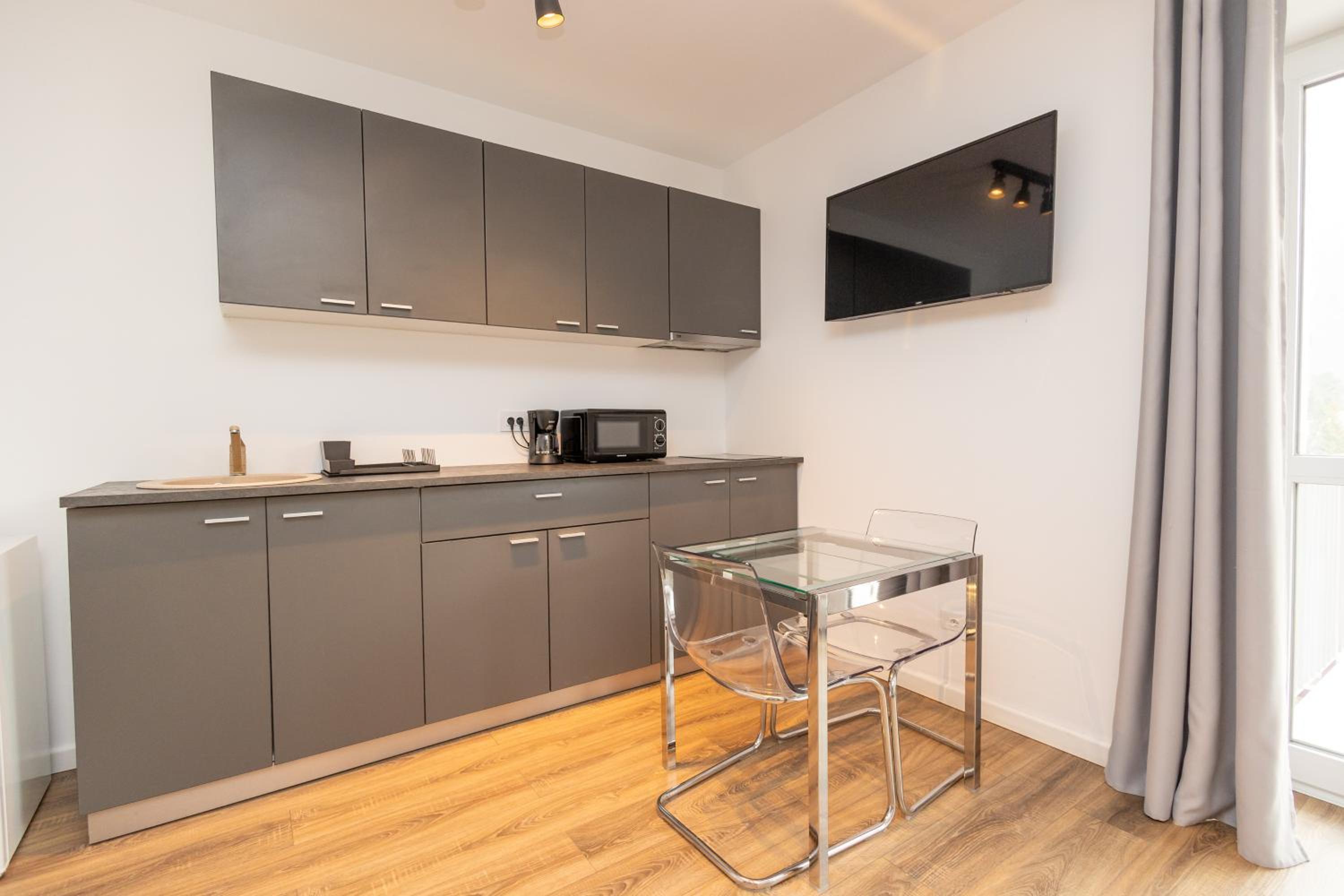 Walter Studio Sinaia with Balcony and Private Parking
