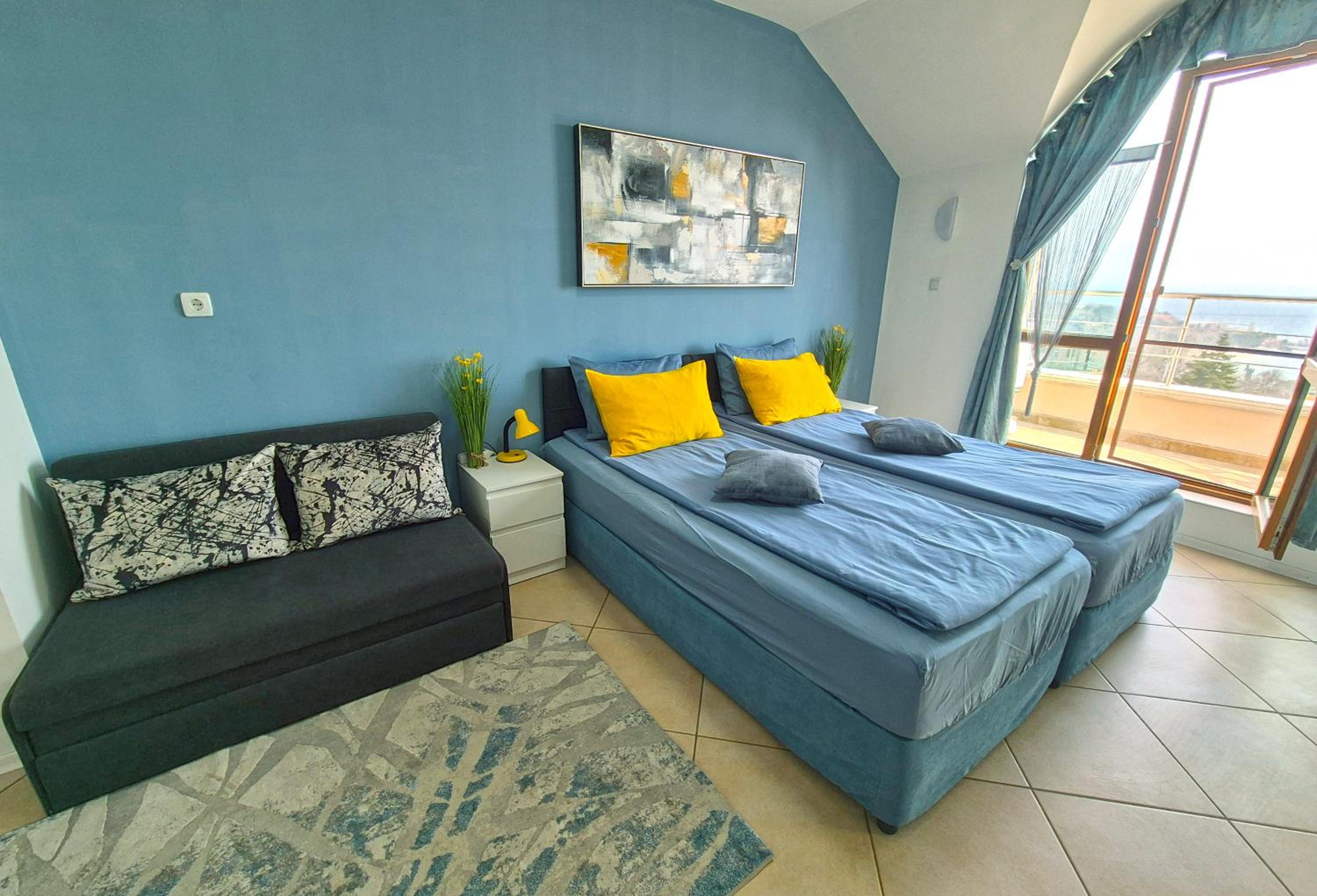 Black sea Narcissus - quiet studio with amazing sea view