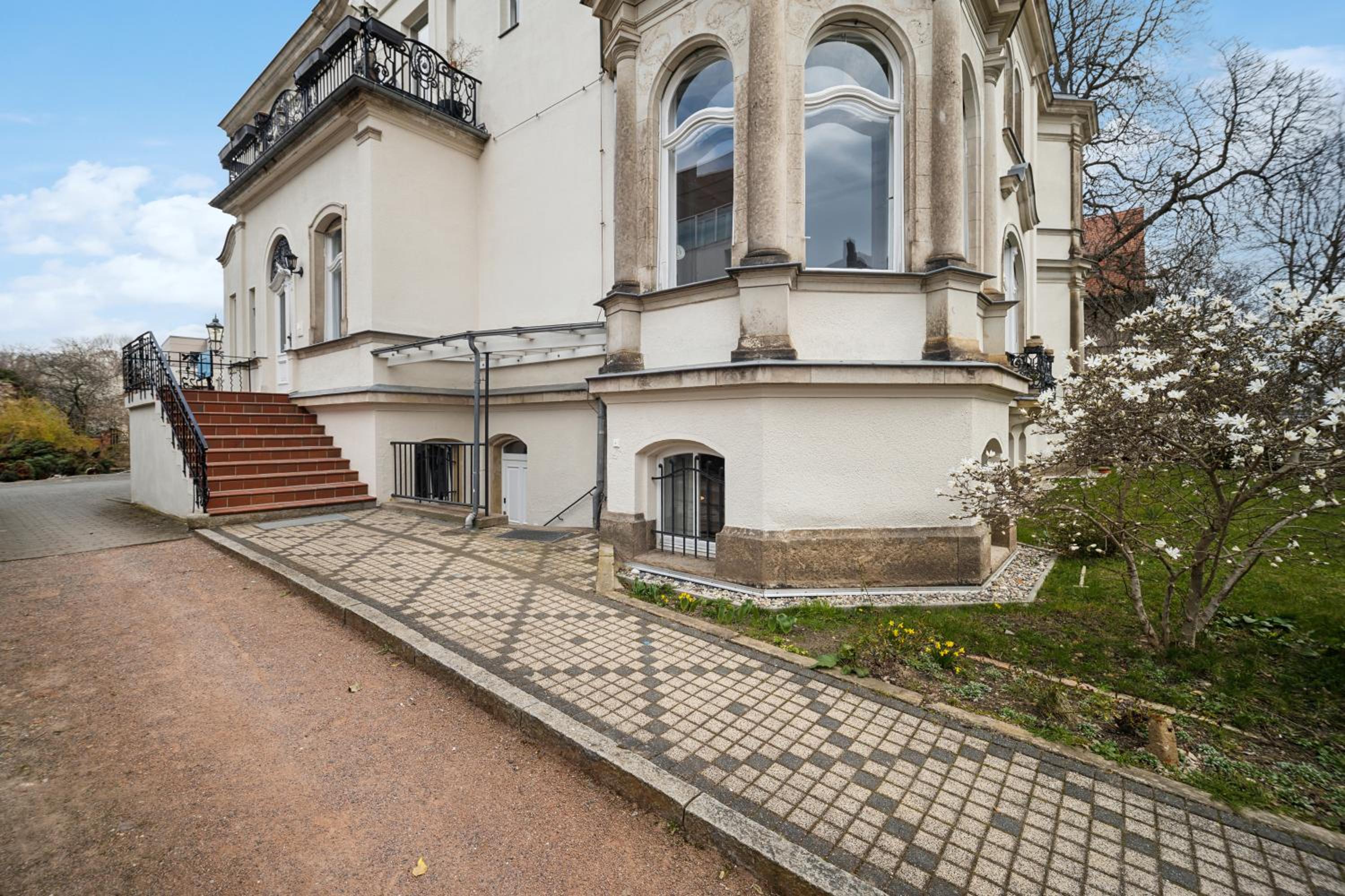 Wiener Palais am Großen Garten, Arbeitsplatz, Familie, 8 Pers, Smart-TV