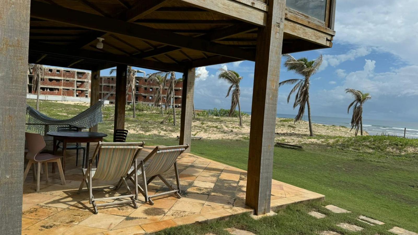 Casa de praia Rústica a beira mar