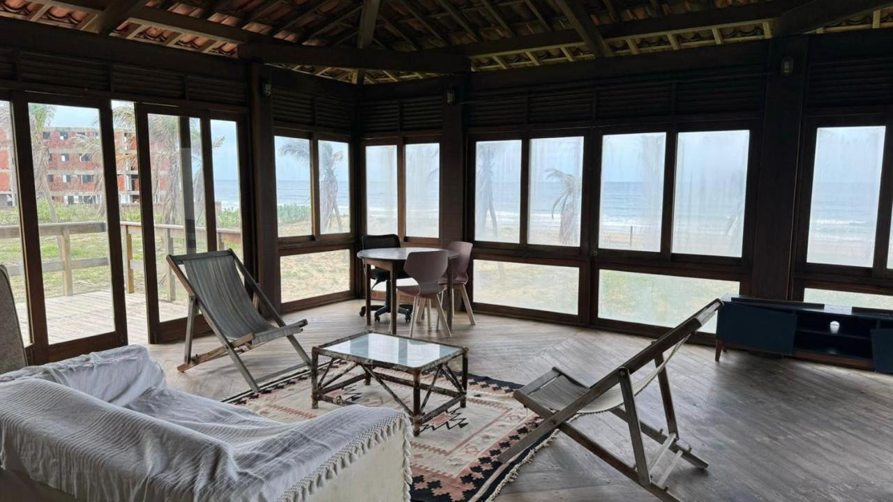 Casa de praia Rústica a beira mar