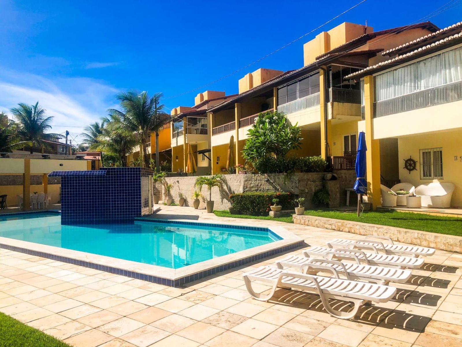 chalé duplex beira mar em condomínio praia em Búzios-RN