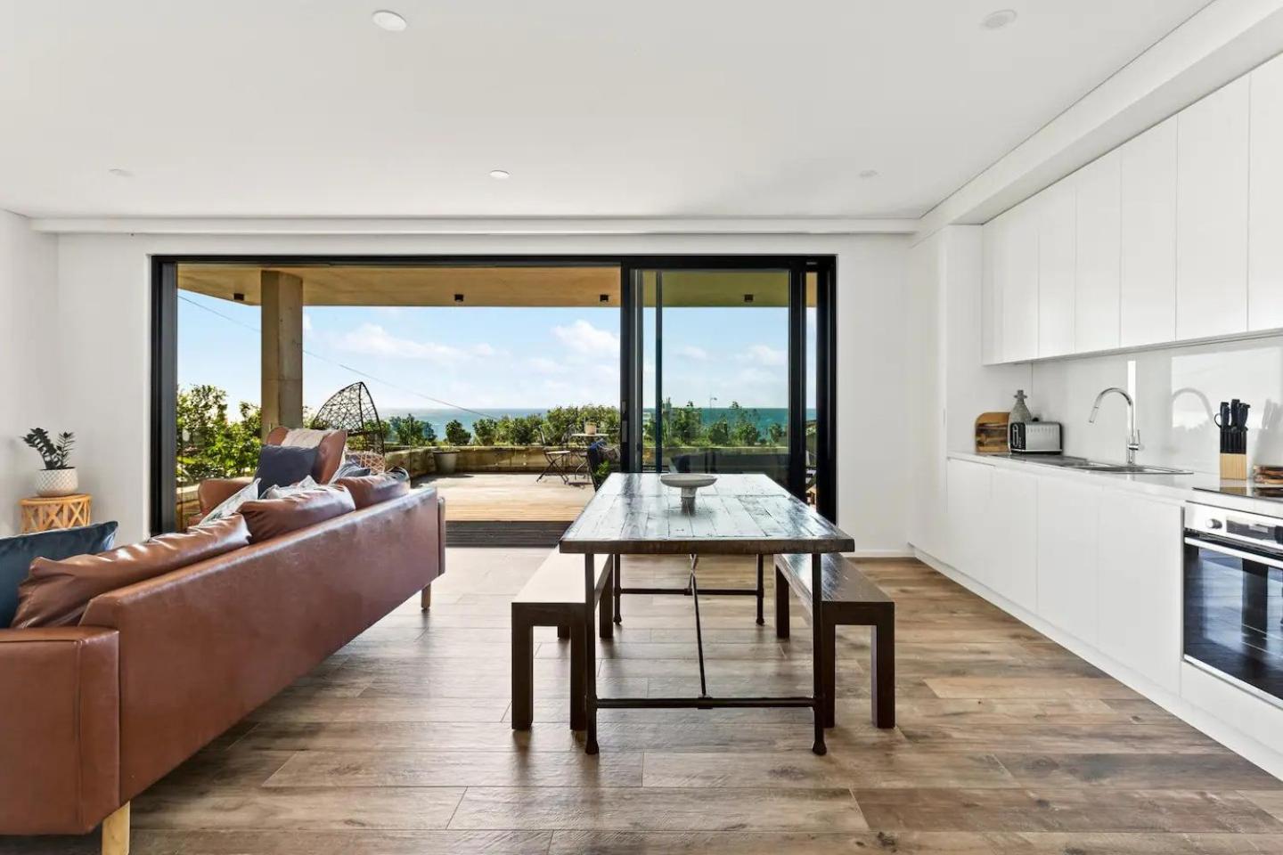 Ocean Views, Deck and Parking at Beach Apartment