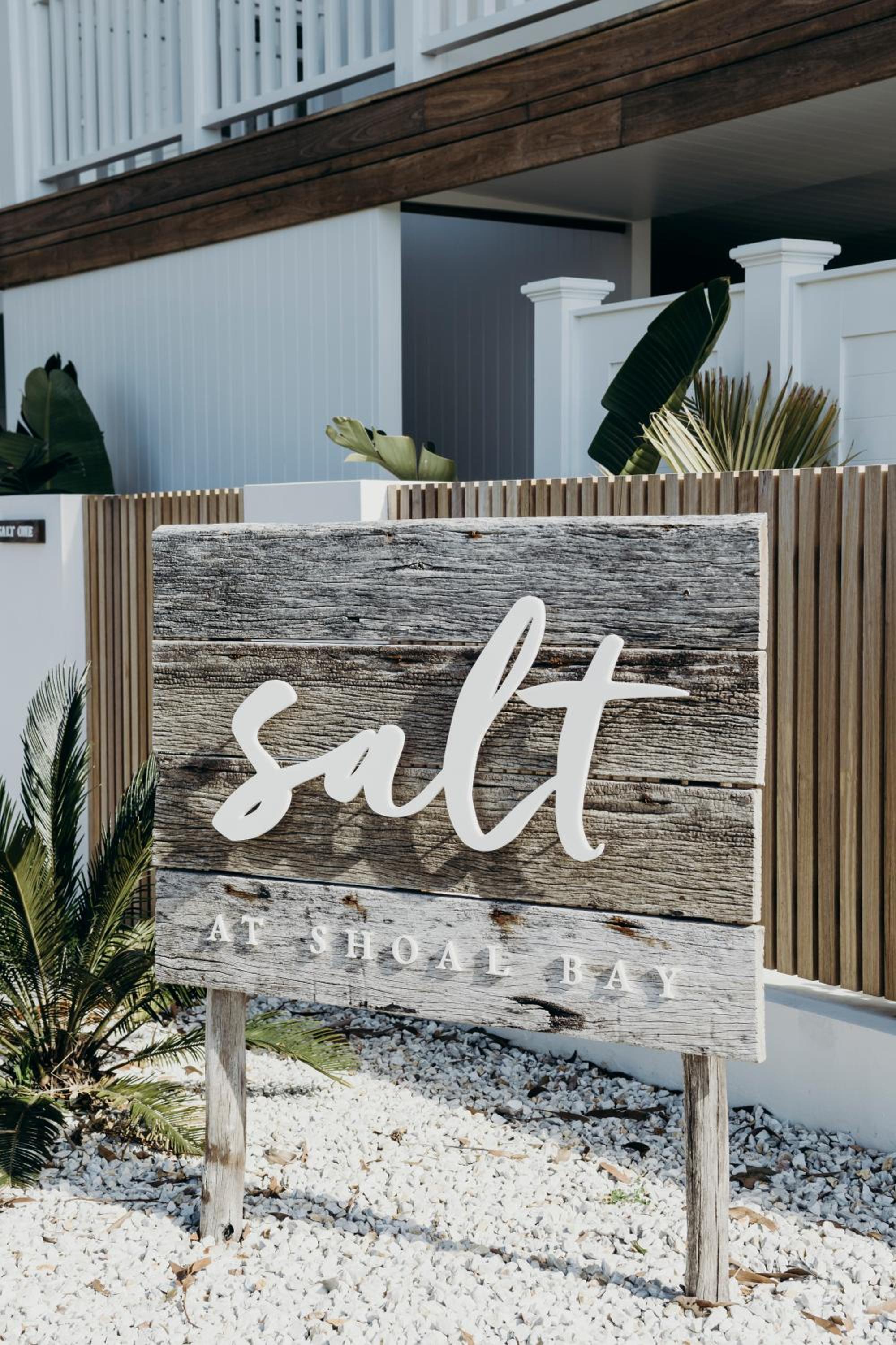 Salt at Shoal Bay