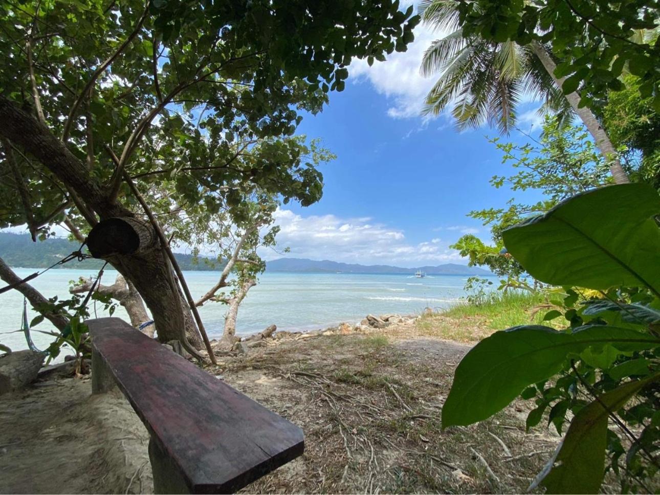 Port Barton - Paradiso Azul Campsite Beachfront with Internet
