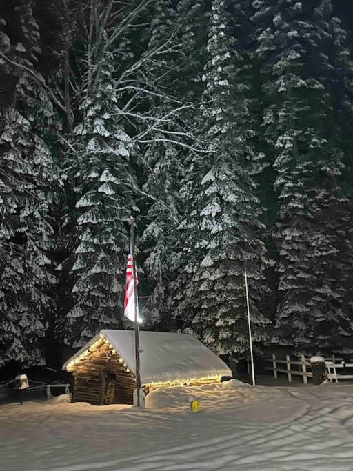 Hawthorn Cabin view 2