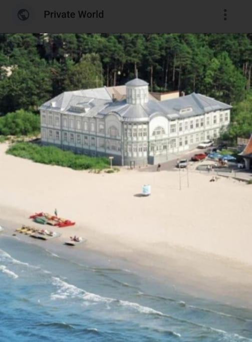 Beachfront apartment