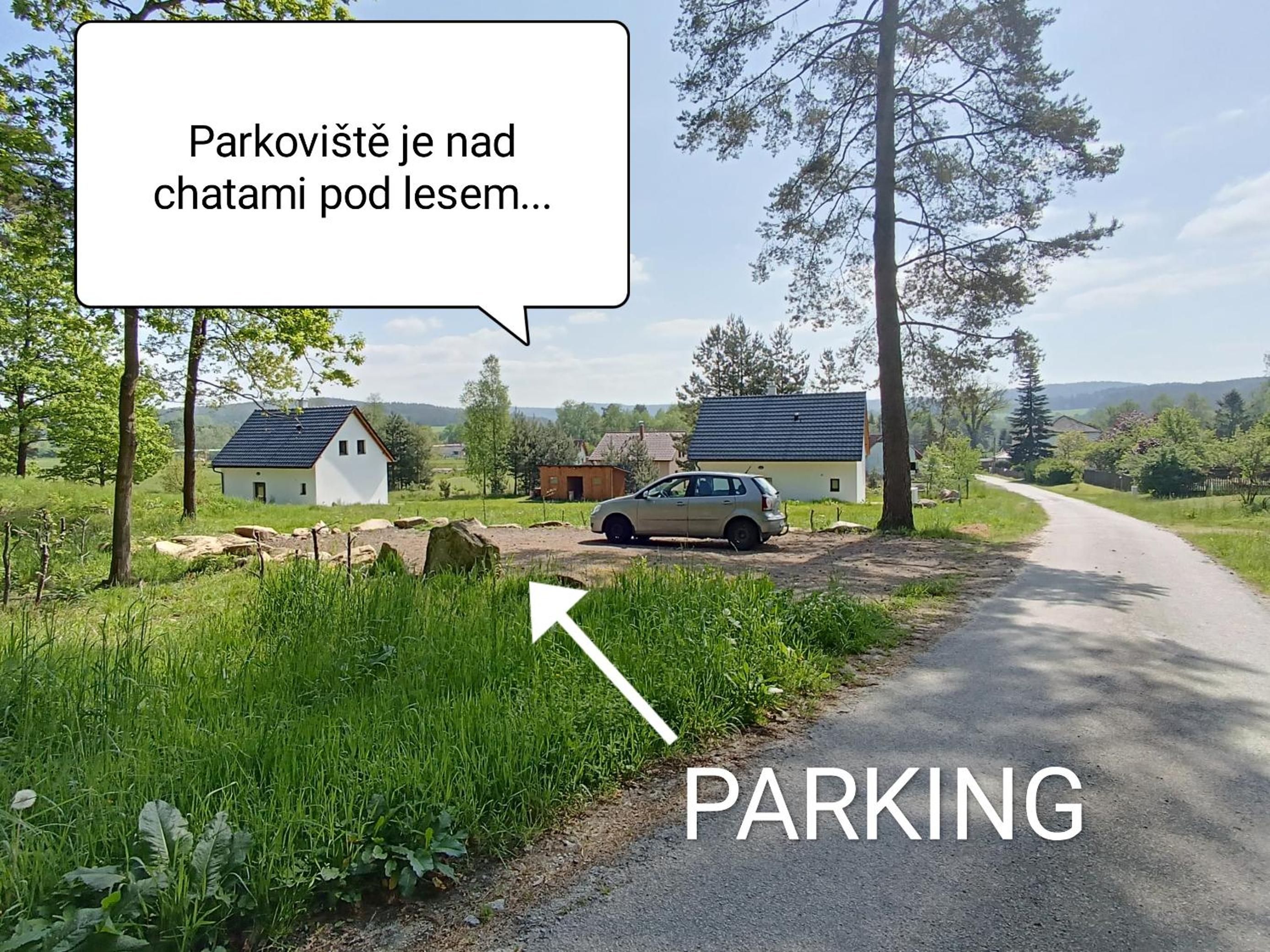 Klidná lokalita Na kraji lesa, celý dům s úschovnu kol