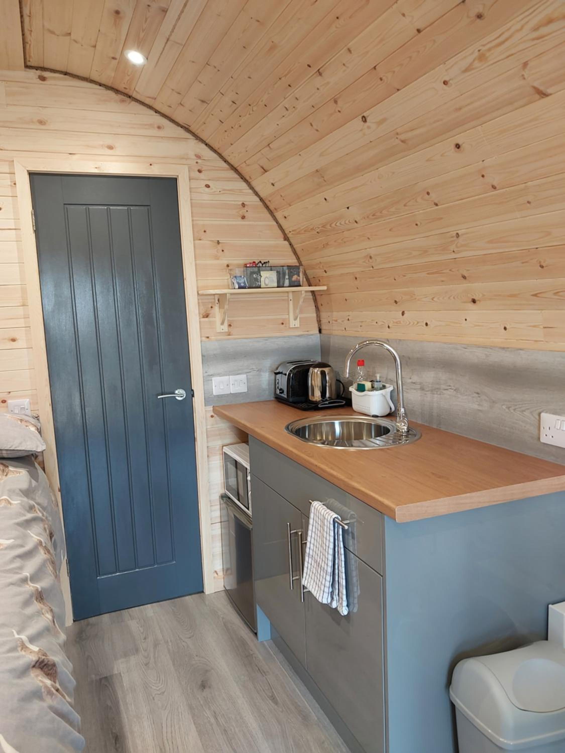 Loch Caroy Pods view 5