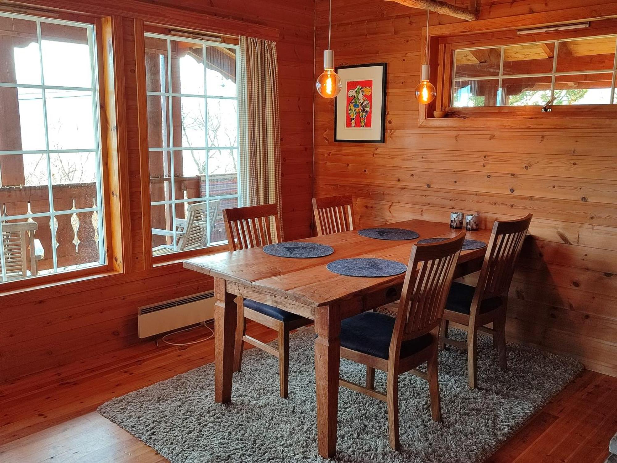 Cosy chalet, 100m2 with fjordview! view 5