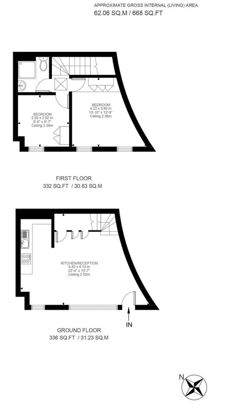 Chic mews house in South Kensington