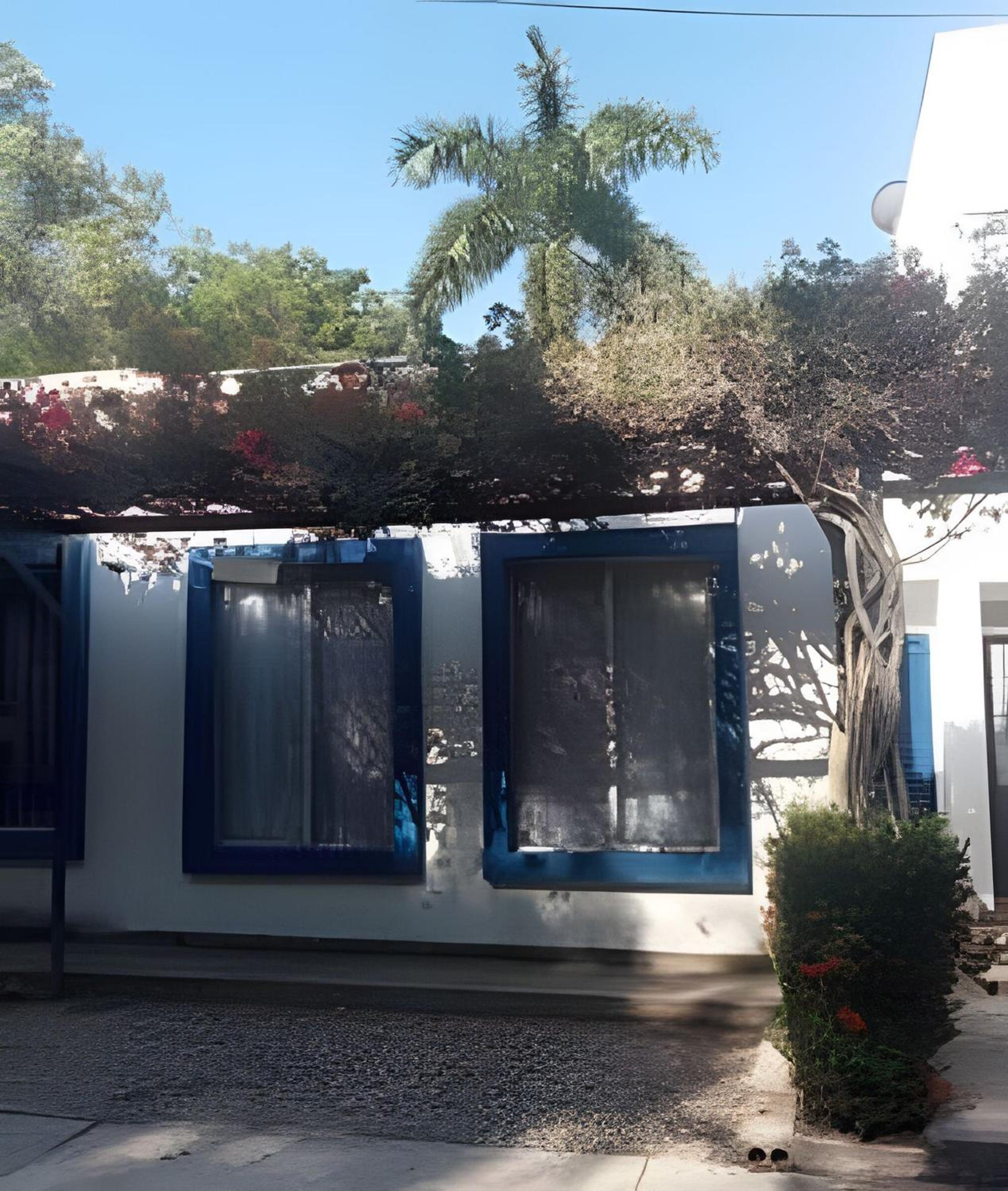 Casa mediterránea con piscina, aire, WI-FI y cocina