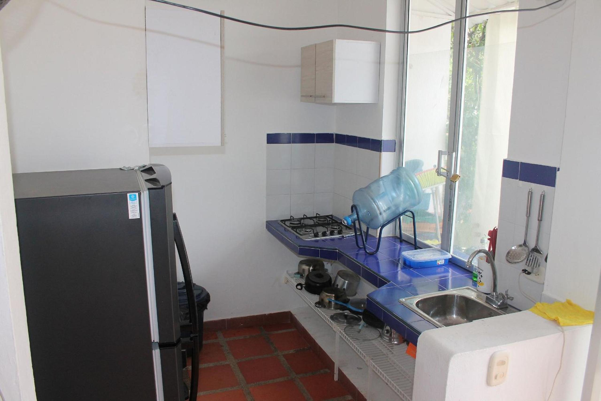 Casa mediterránea con piscina, aire, WI-FI y cocina