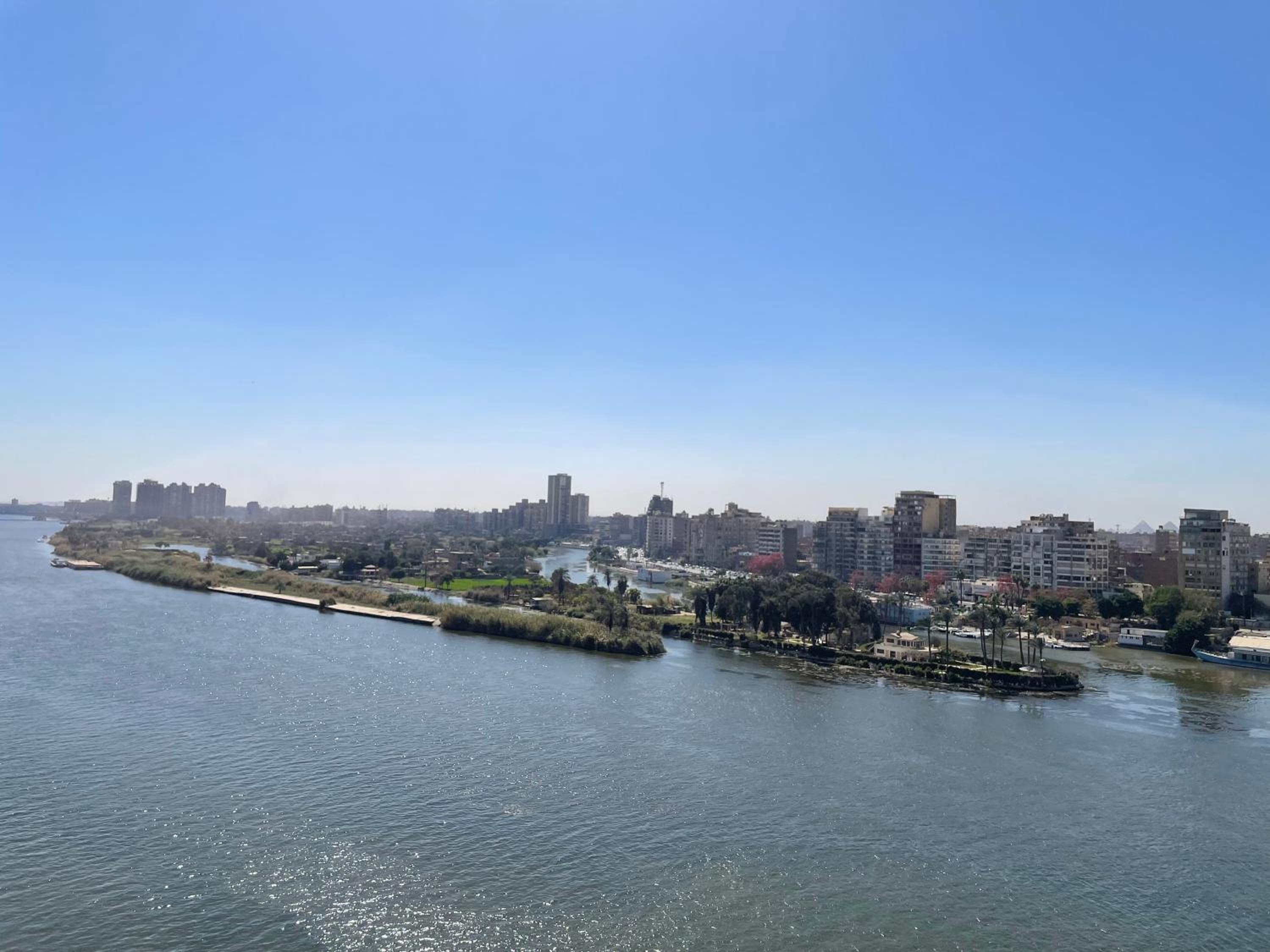 Nile and island