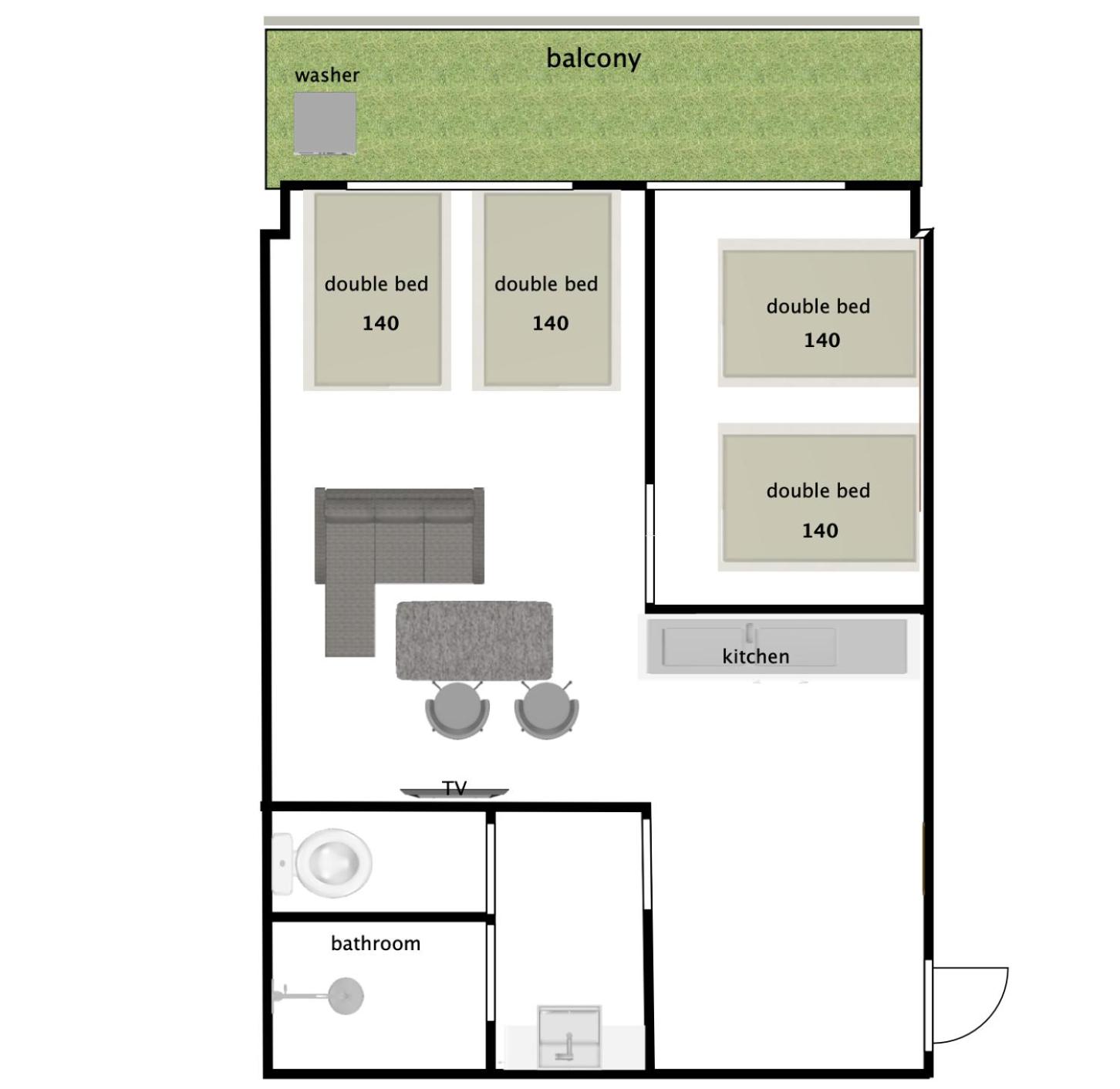 Namba Hara apartment