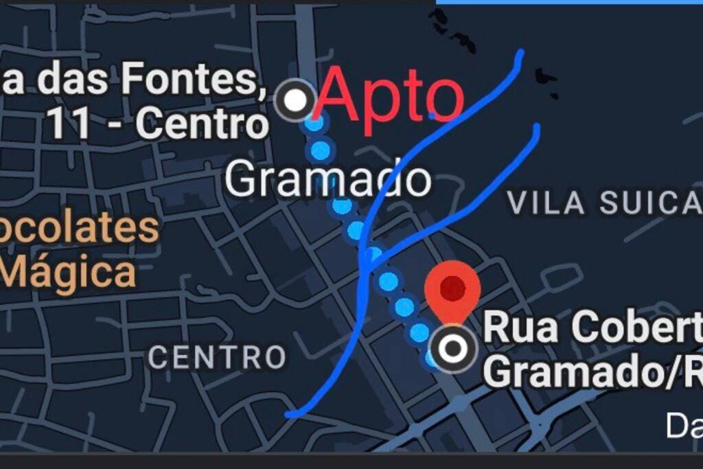 Apto luxo no centro de Gramado