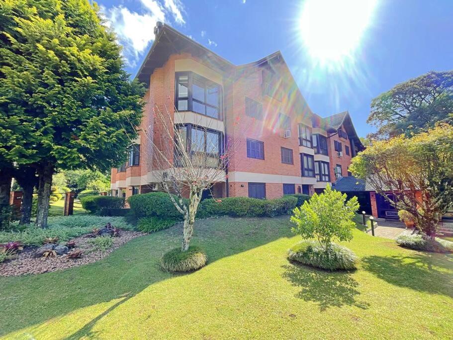 Apto luxo Gramado 2 quartos perto rua coberta