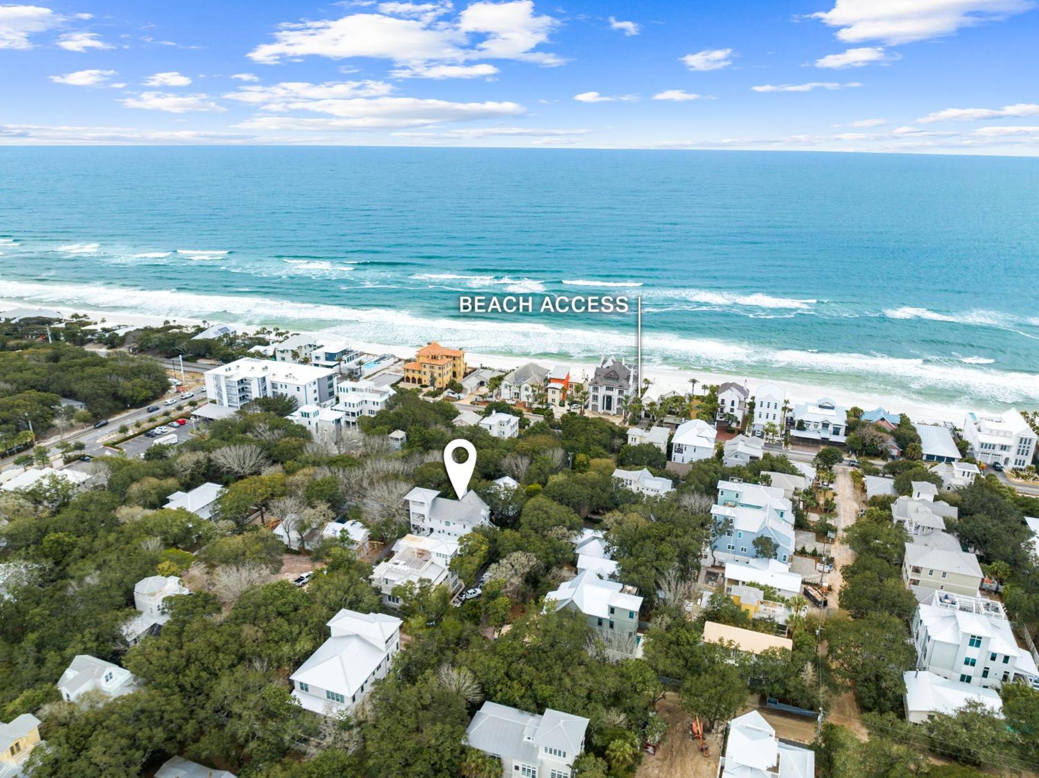 Serenity Now - Private Pool,5 Bikes,Gulf Views, Steps to the Beach and Seaside!