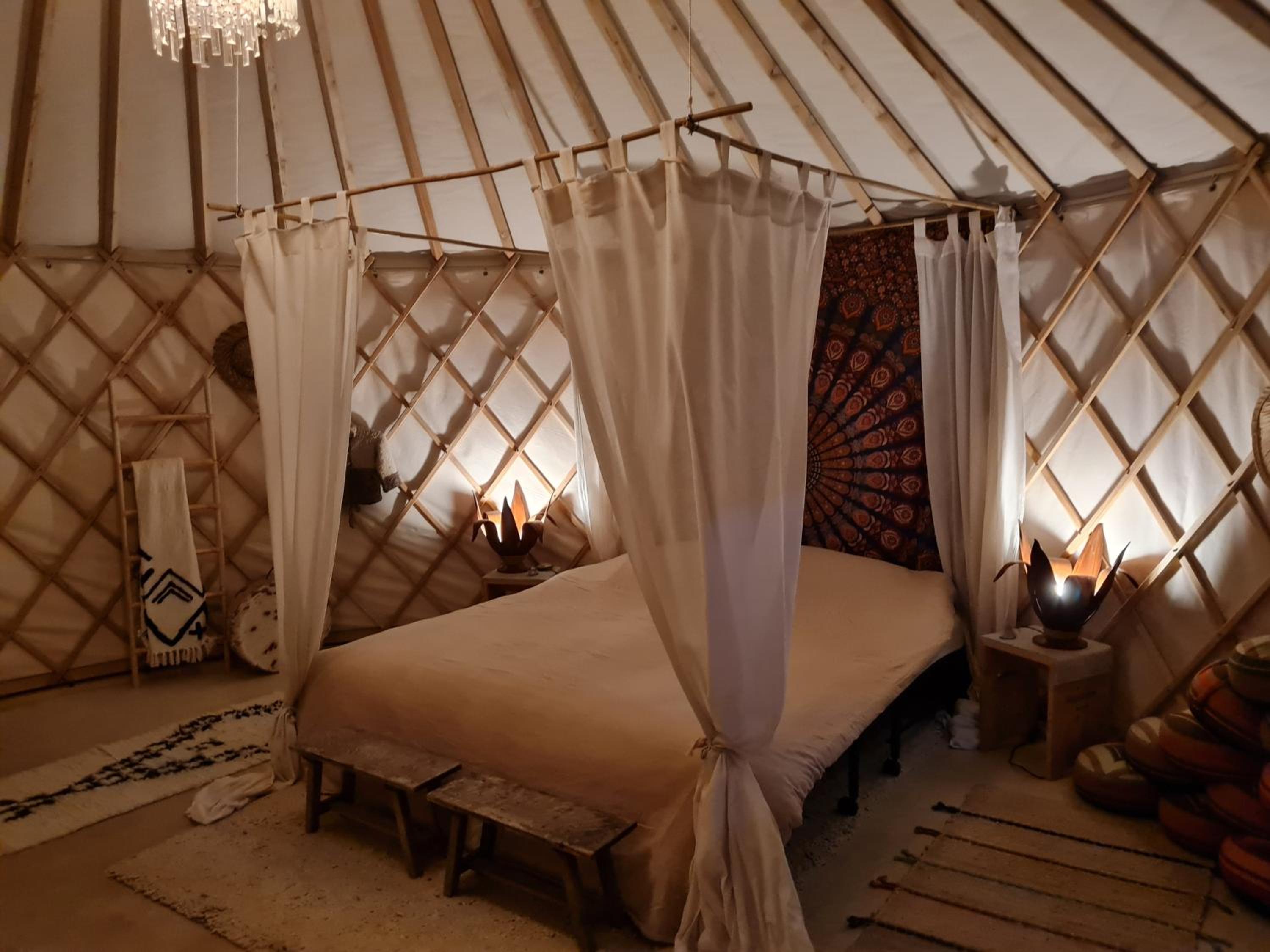 Vakantiewoning in monumentale boerderij met yurt