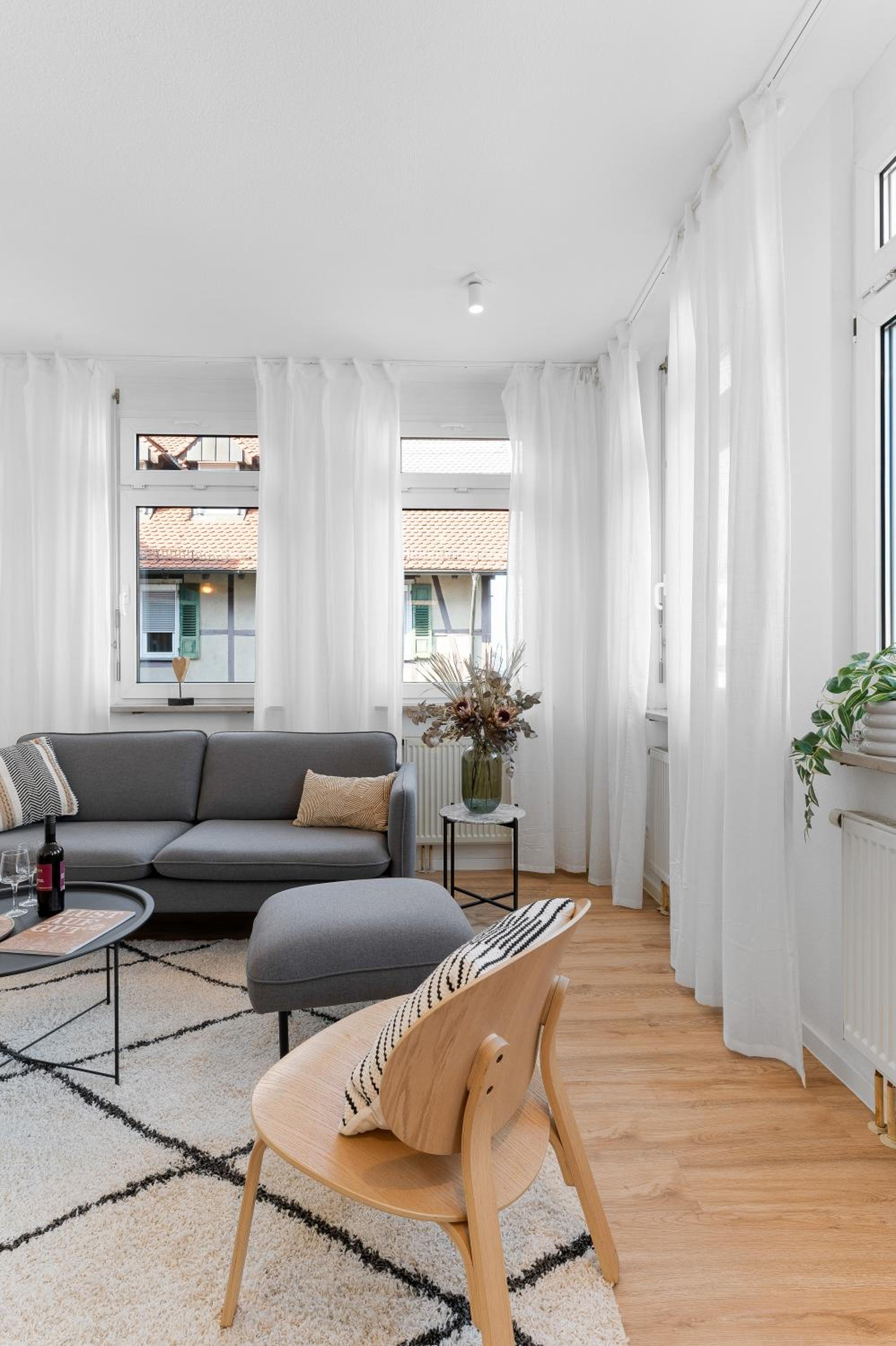 Helle zentrumsnahe familienfreundliche Ferienwohnung