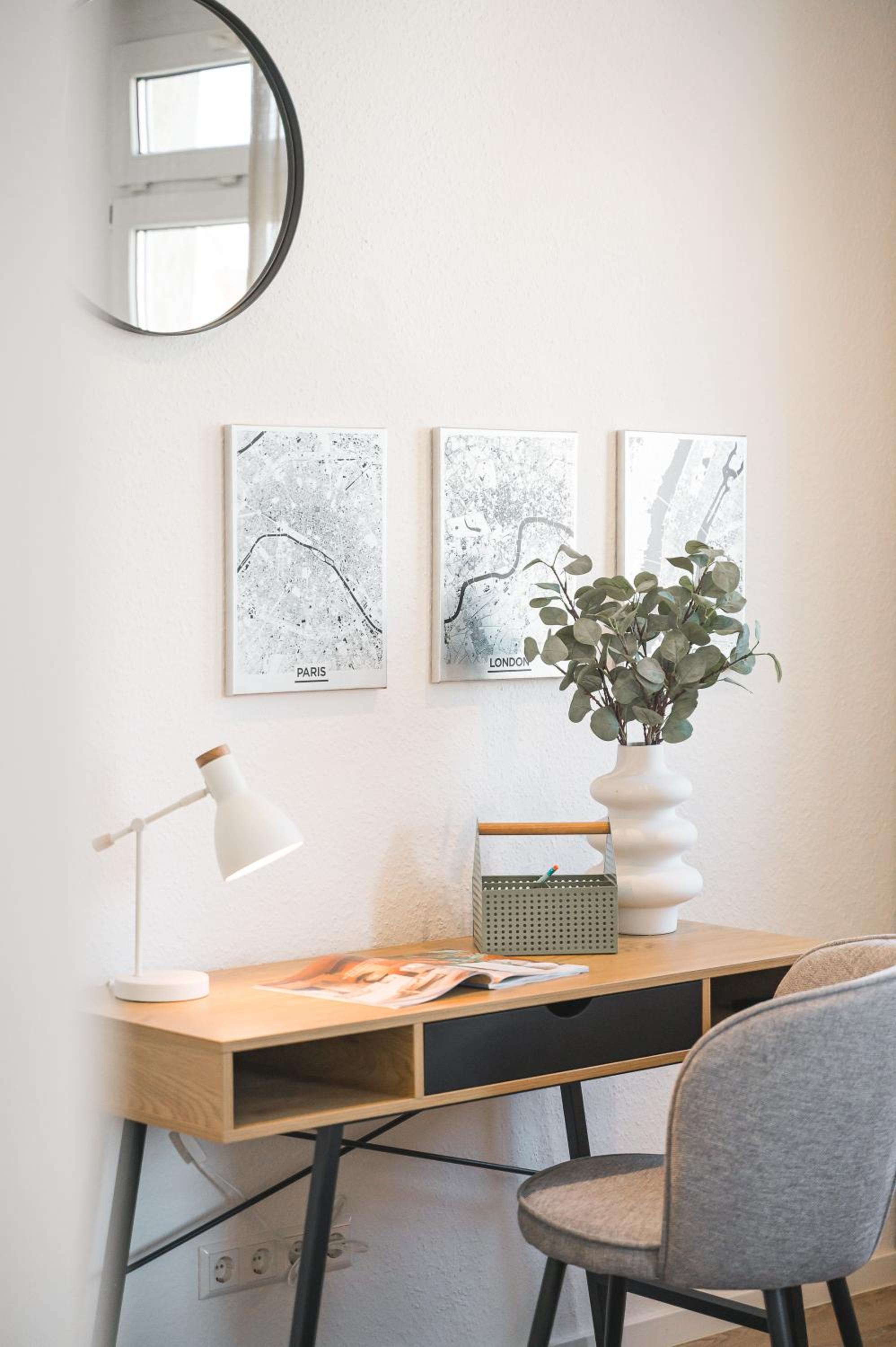 Helle zentrumsnahe familienfreundliche Ferienwohnung