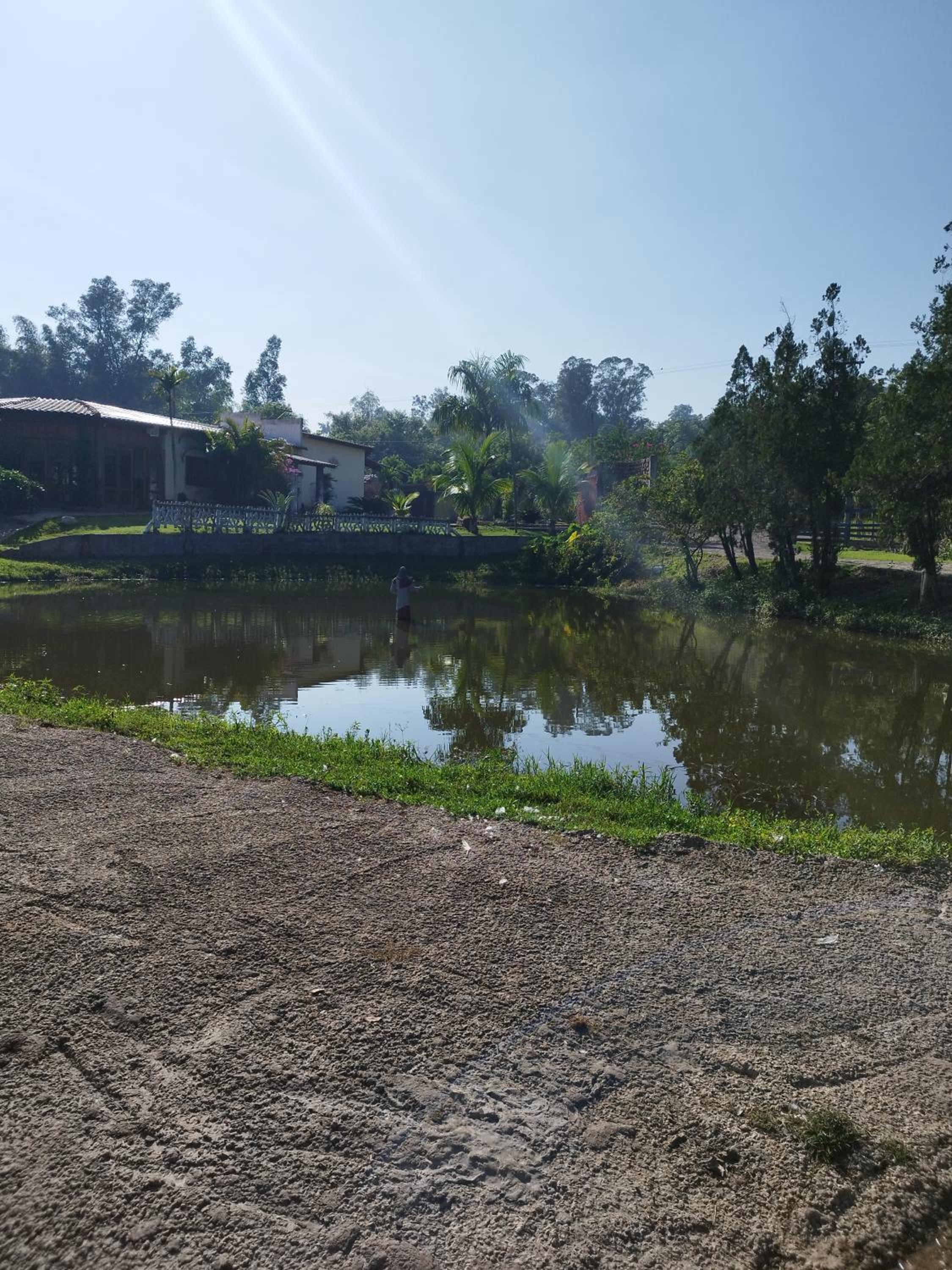 Sítio refúgio do lago