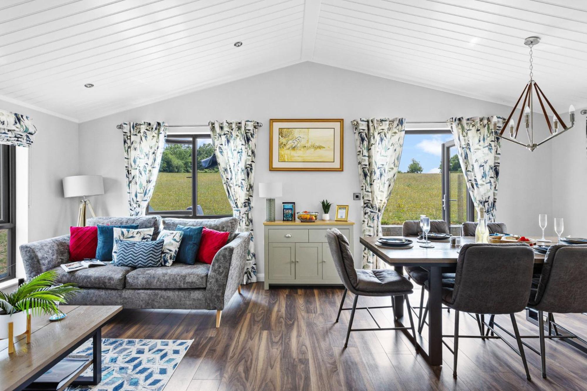 Heron Lodge, 10 Roadford Lake Lodges view 5