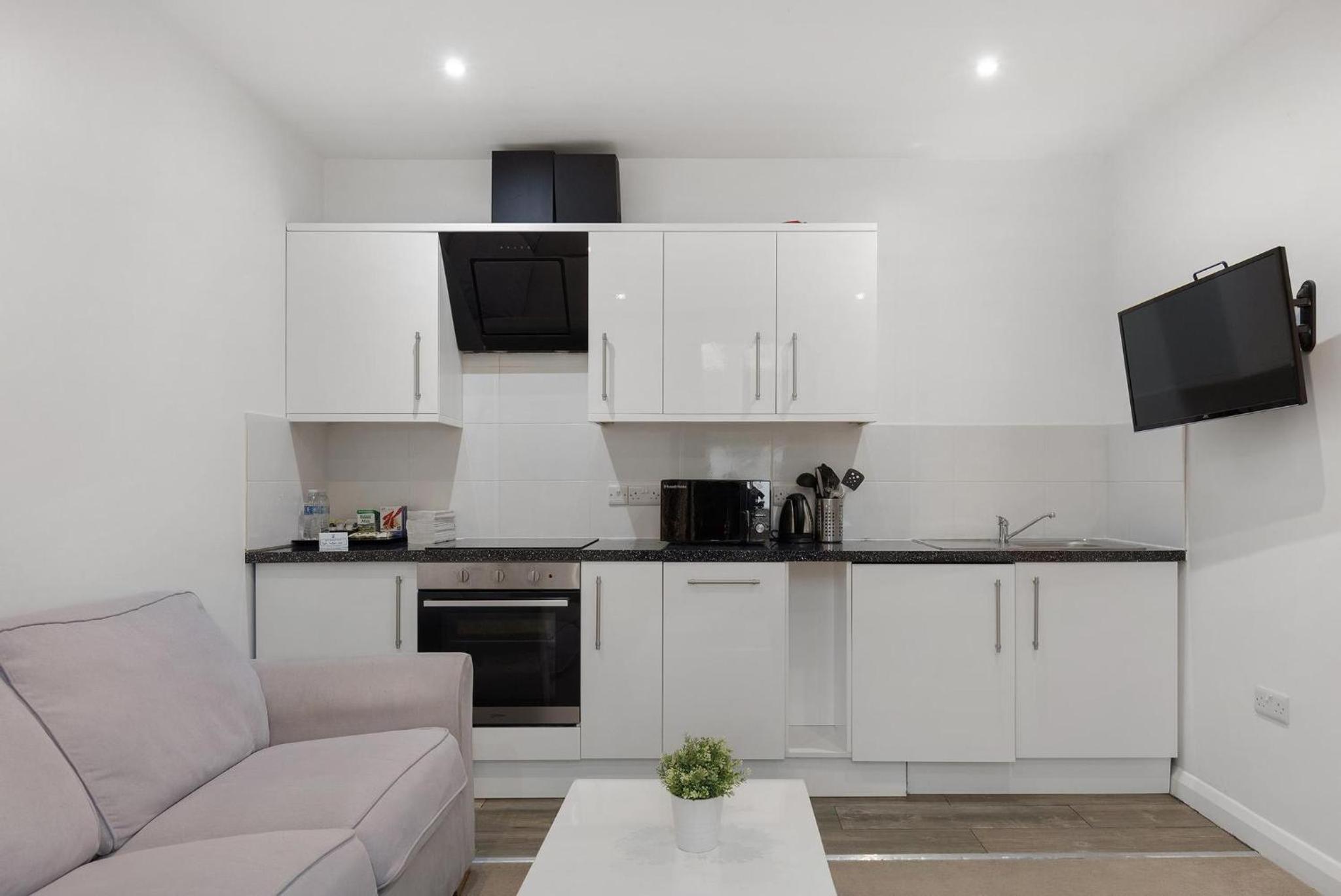 Modern City Centre Flat view 2