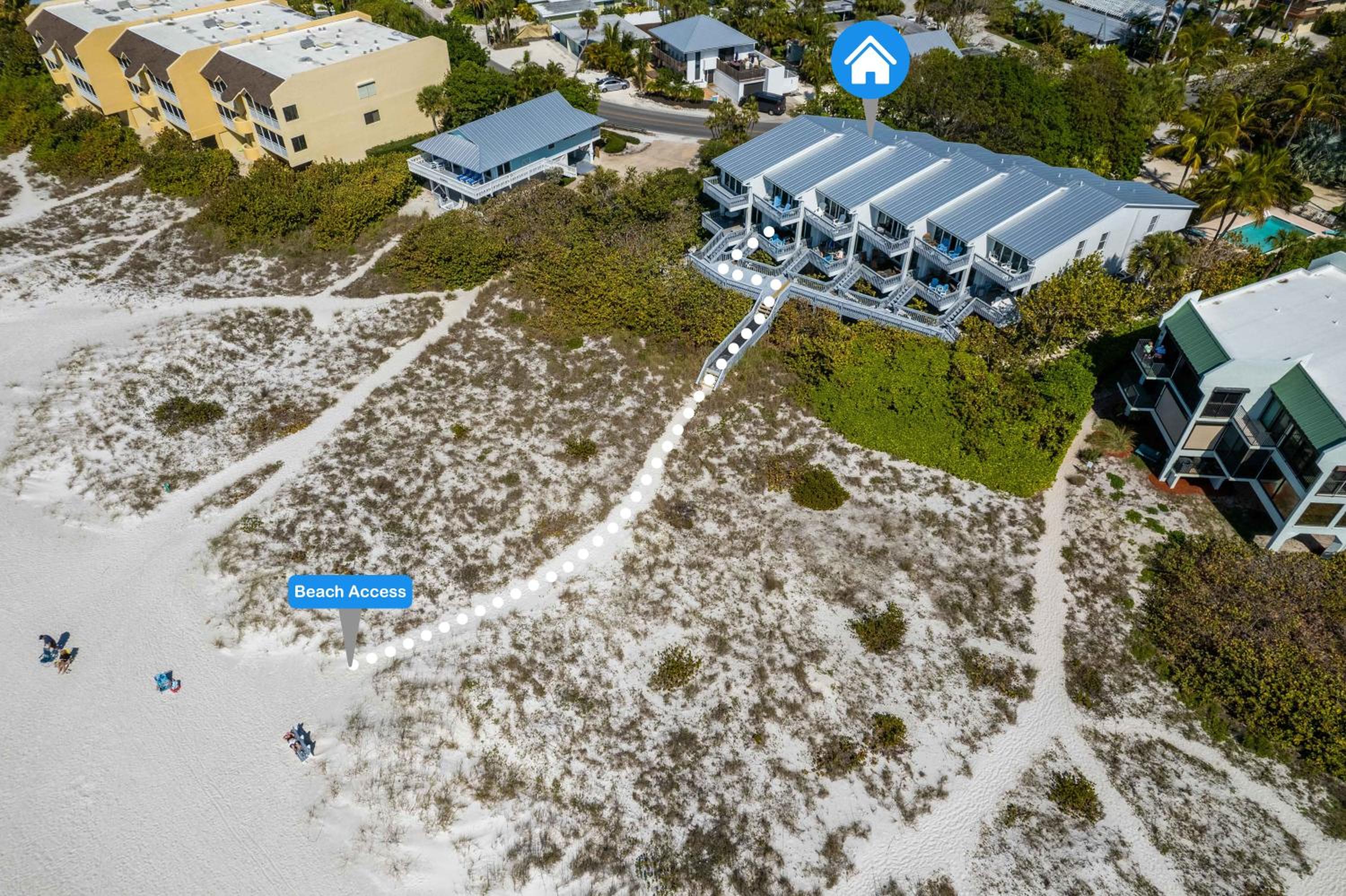 Hidden Cove Unit 5, Gulf Front Property on Holmes Beach view 5
