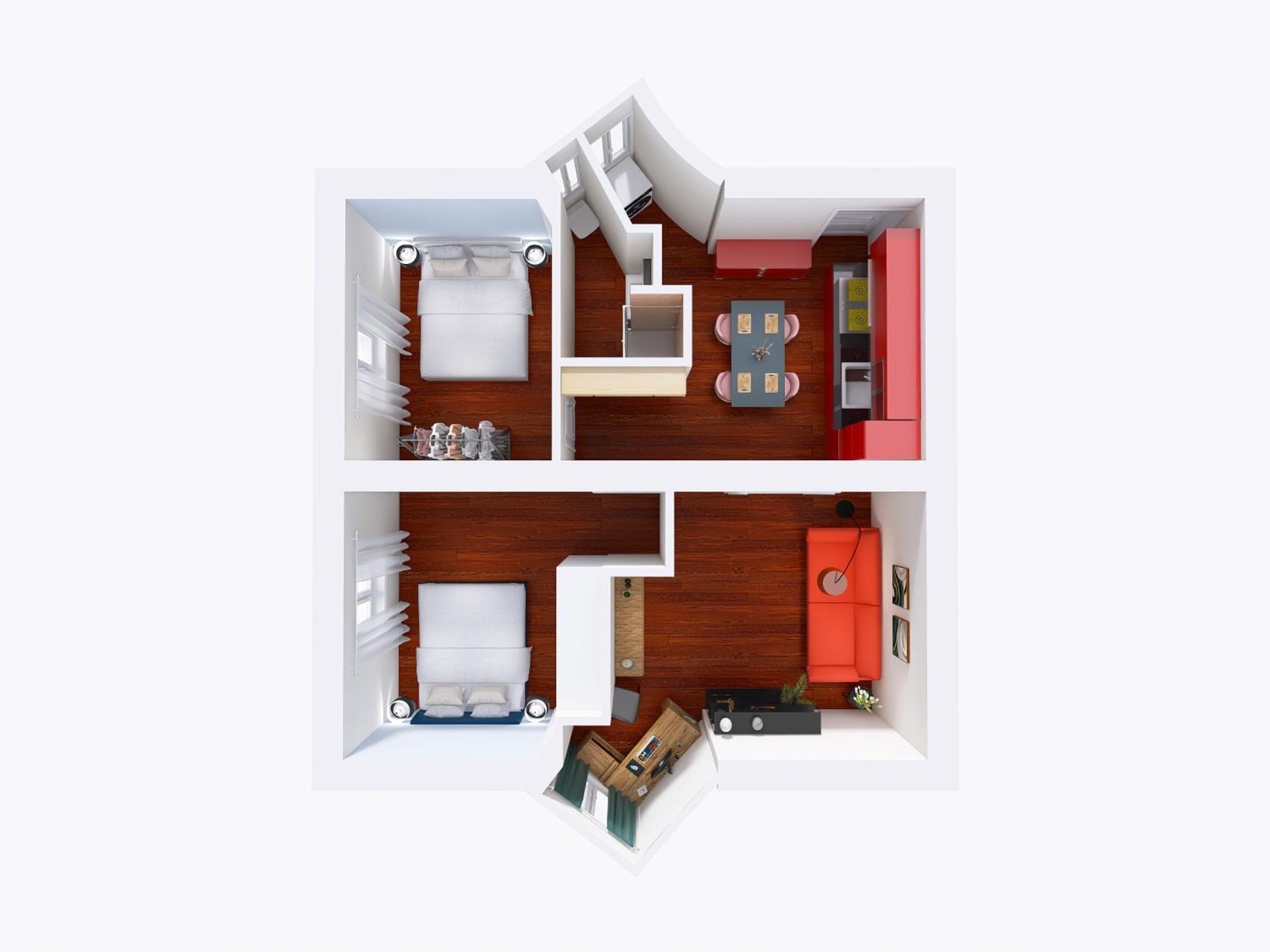 The Best Rent -Cozy two bedroom apartment near Vatican City