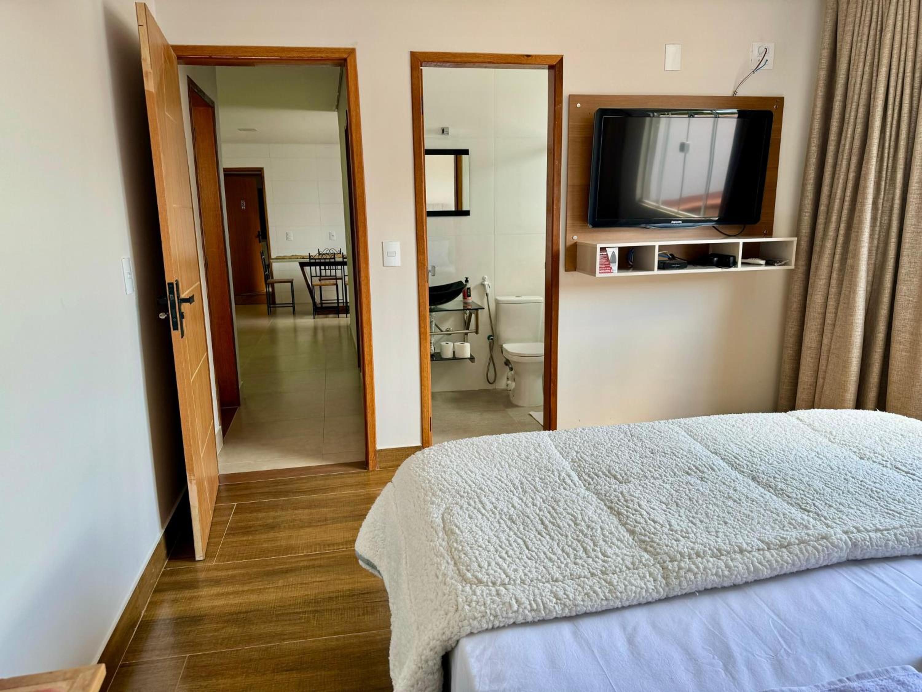 Apartamentos a 200m do centro - Hospedaria Villa da Pedra