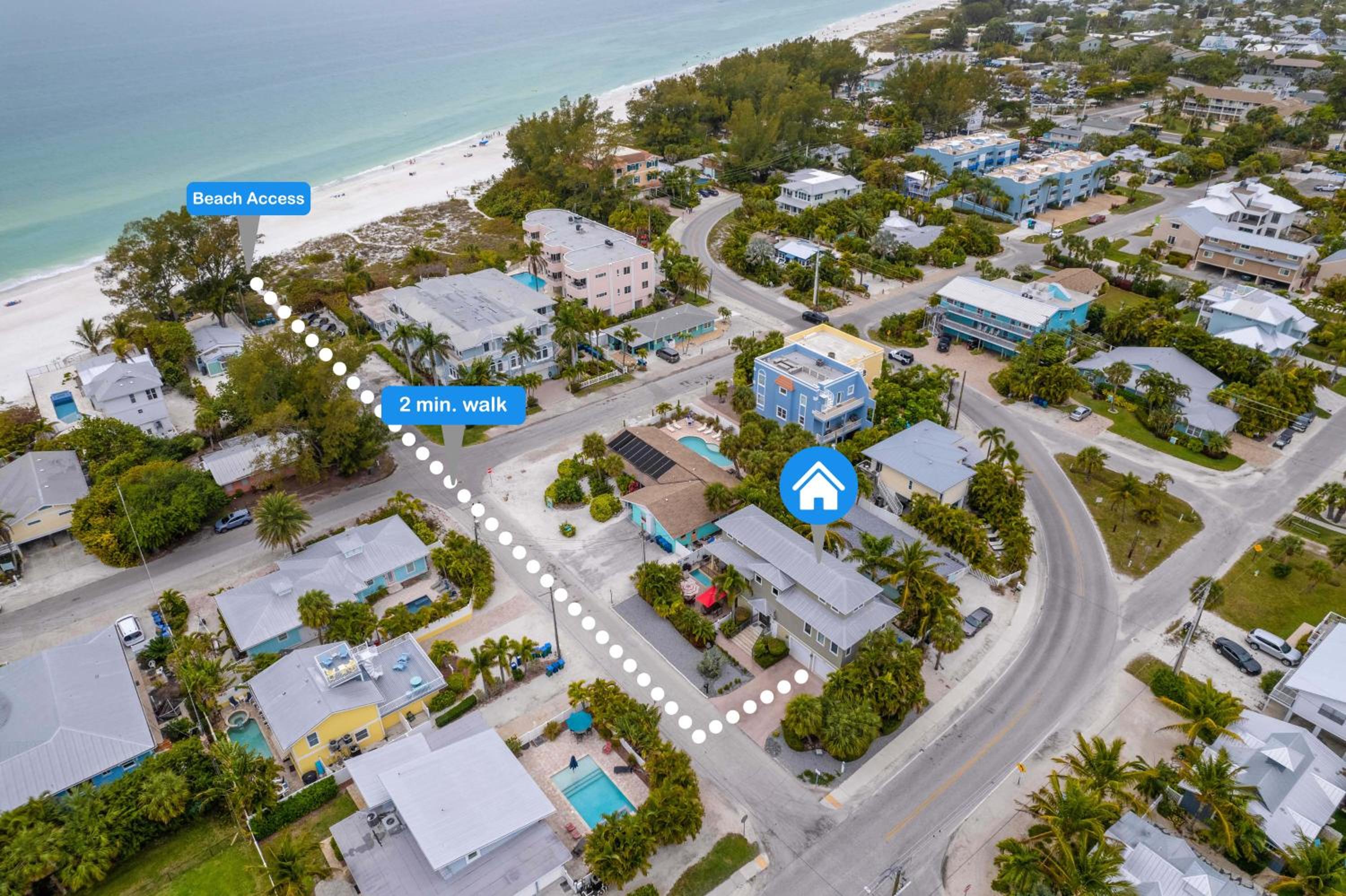 1 Min walk to Beach with Pool, Spa, and Elevator view 3