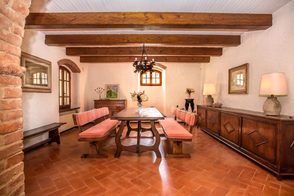 Villa Le Liscaie [Crete Senesi] Private Pool - A.C. - Wifi view 5